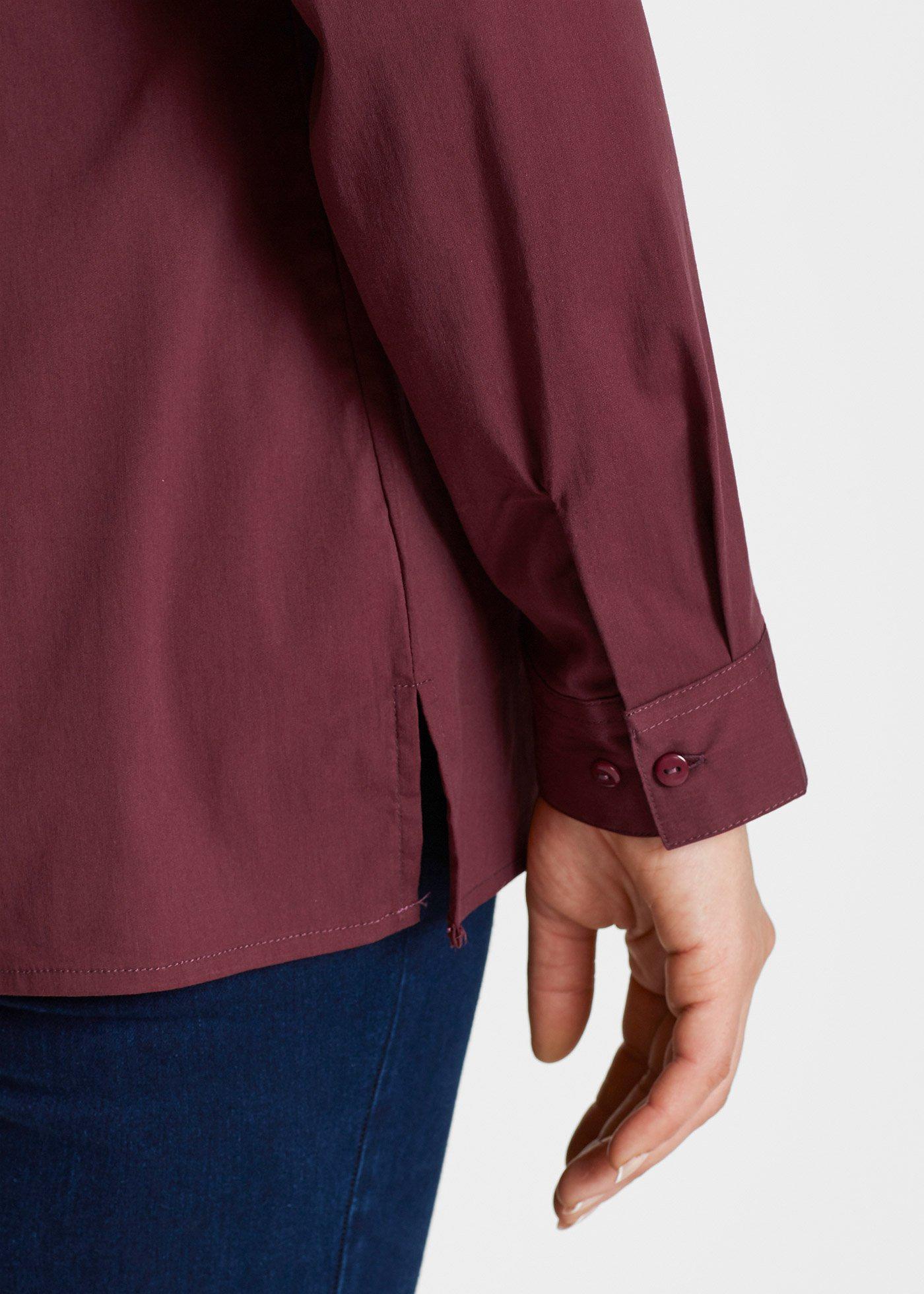 Długa bluzka ze stretchem - Bonprix