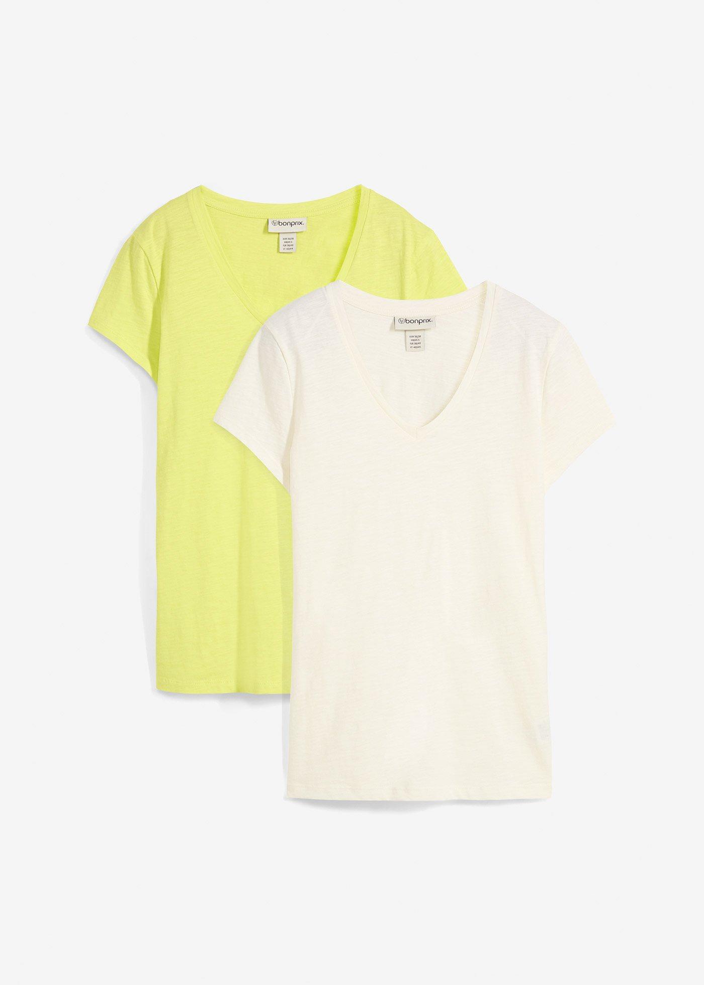 Lot de 2 T-shirts 100% coton