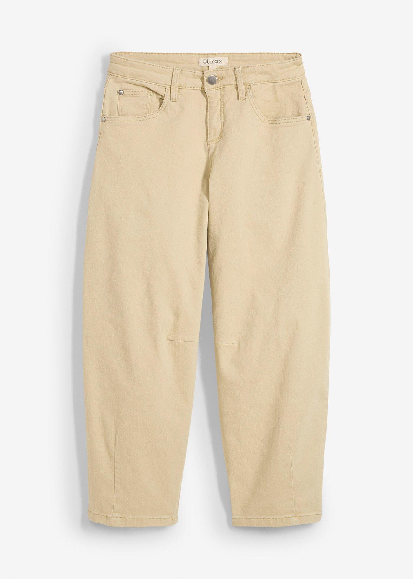 Pantalon en twill de coton extensible