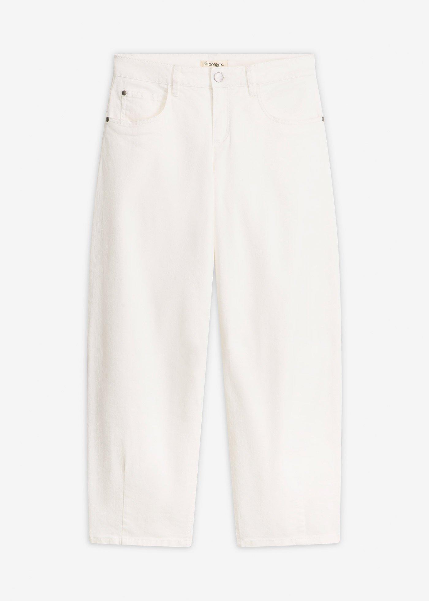Pantalon en twill de coton extensible