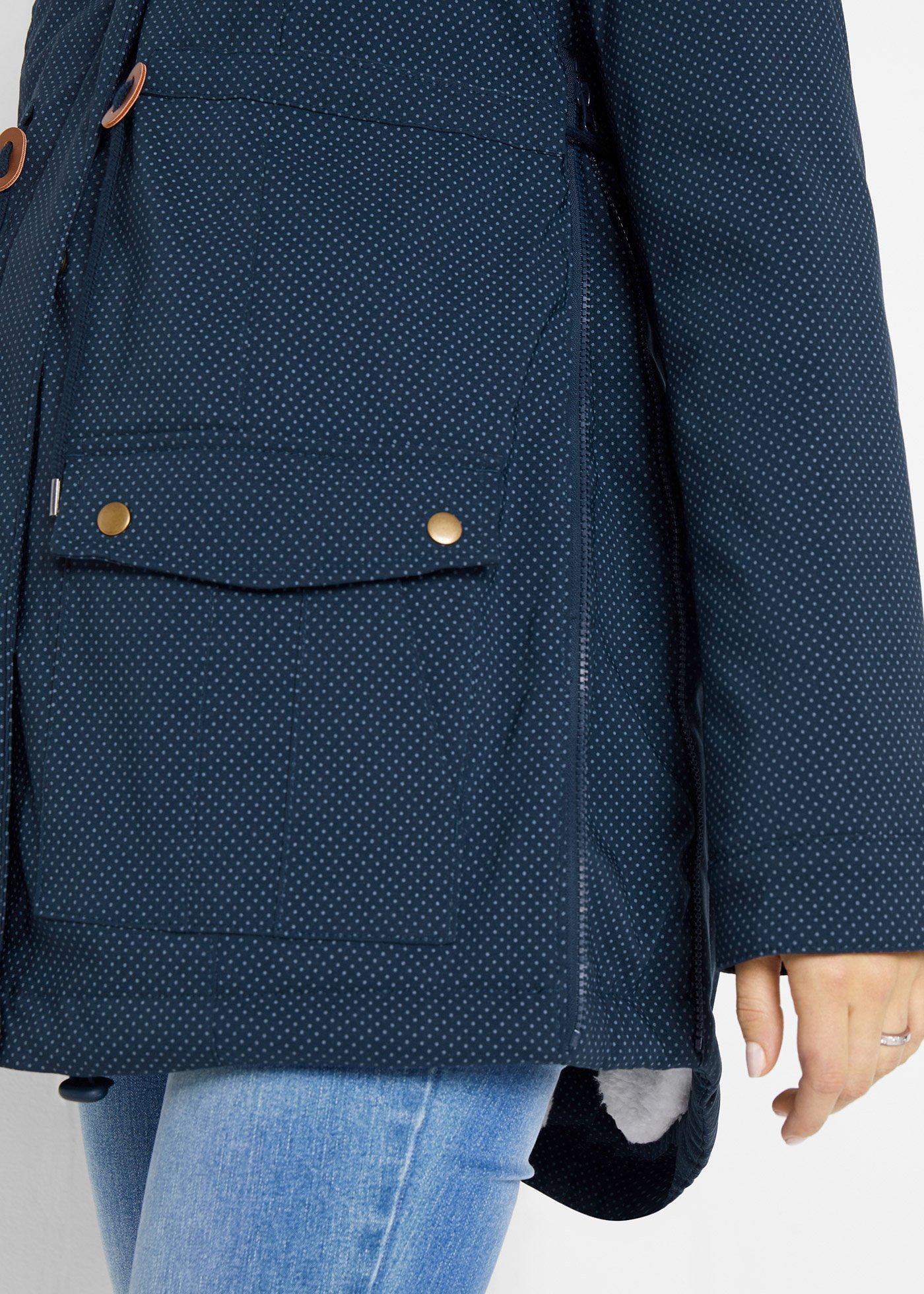 Kurtka 3 w 1 dla ciężarnych i karmiących piersią, na miękkiej podszewce - Bonprix