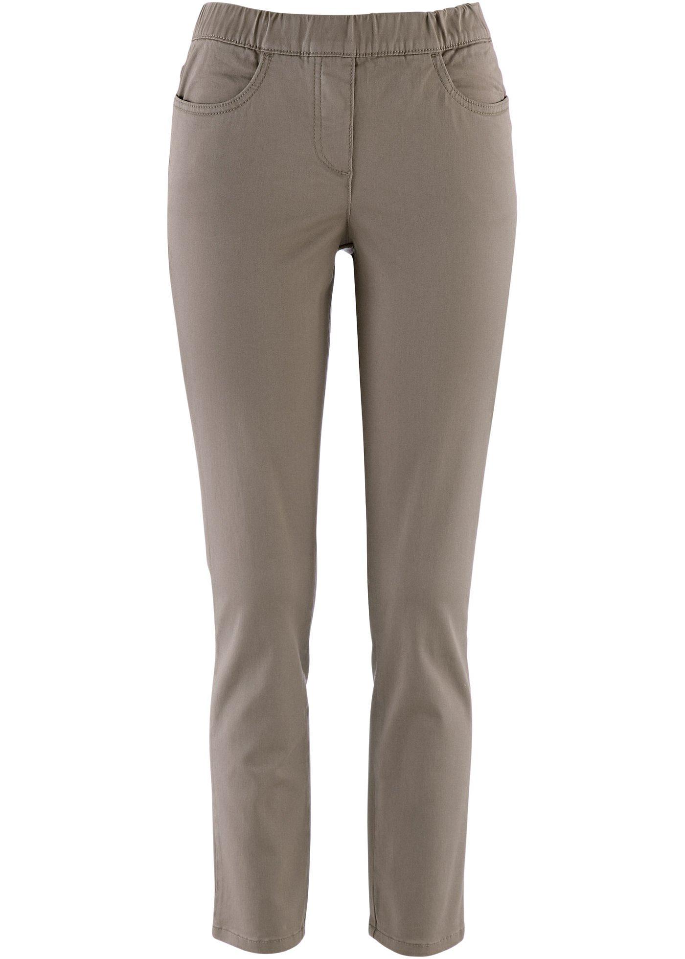 Pantalon 7/8 à taille élastiquée