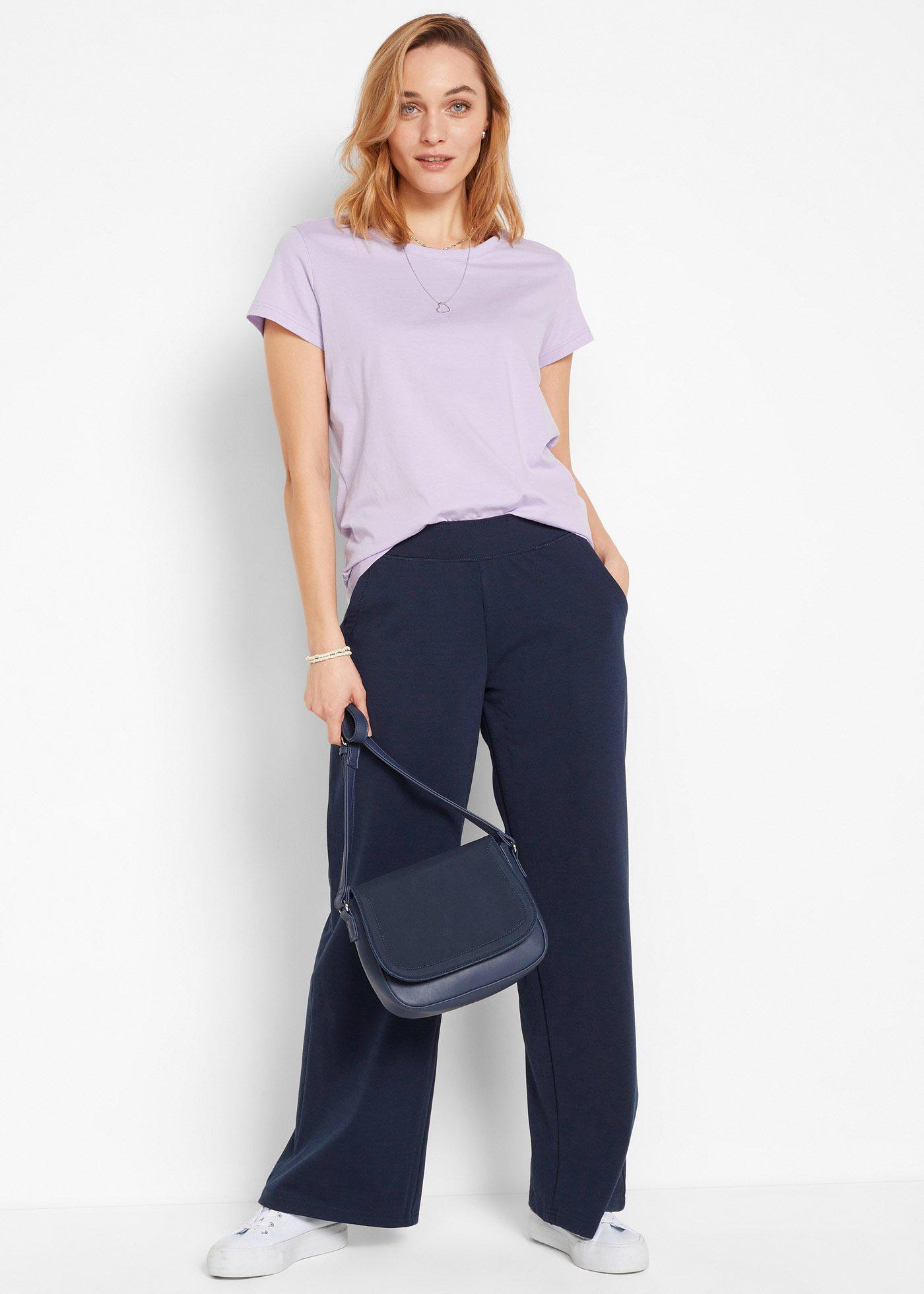 Bluzka z okrągłym dekoltem (5 szt.) - Bonprix