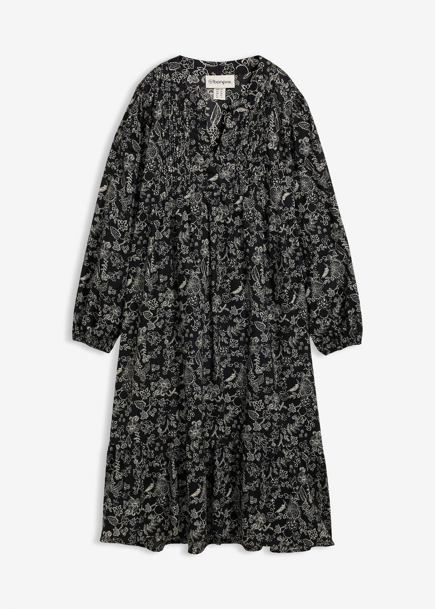 Robe midi en coton
