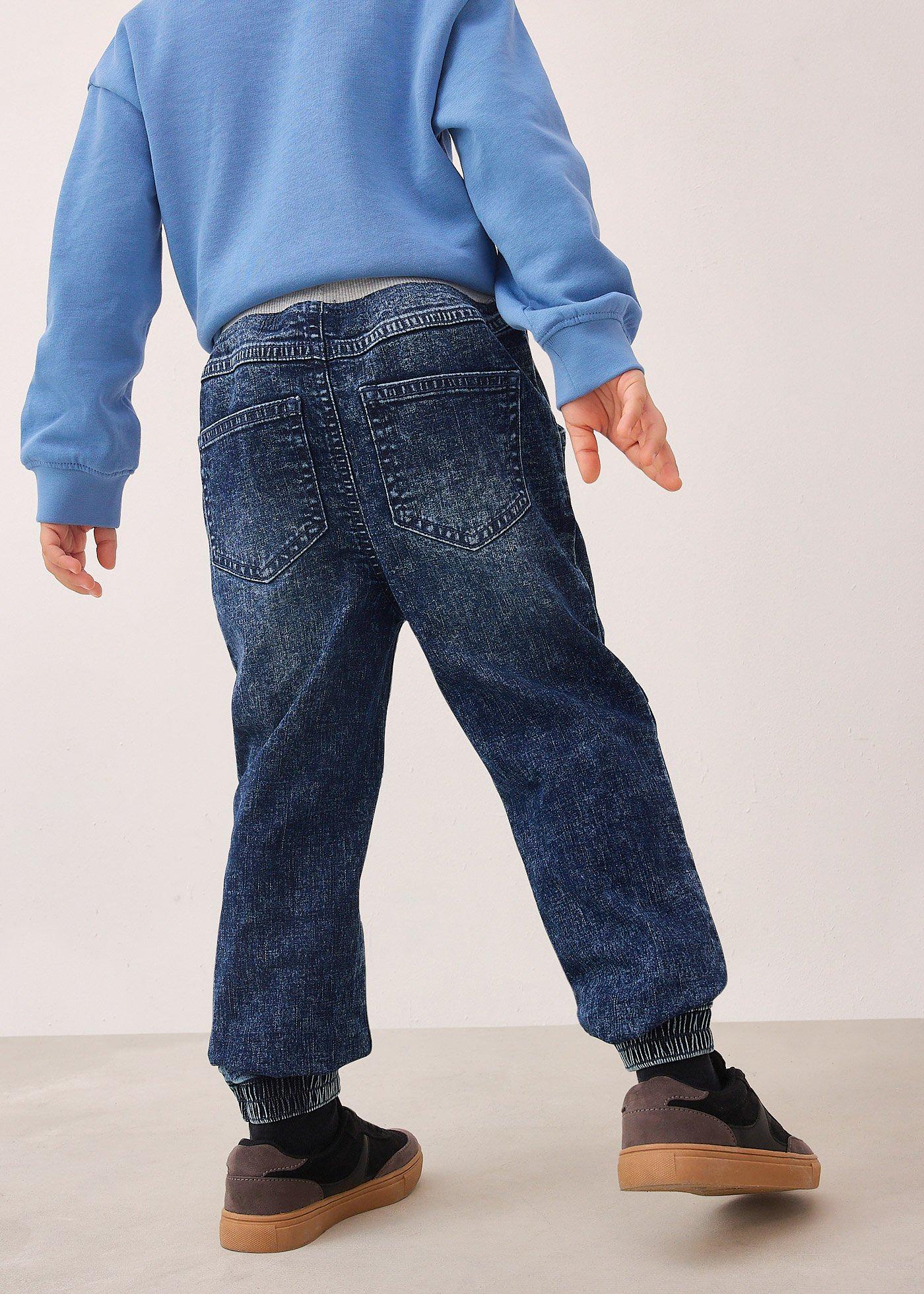 Dżinsy regular fit z elastyczną gumką w talii - Bonprix