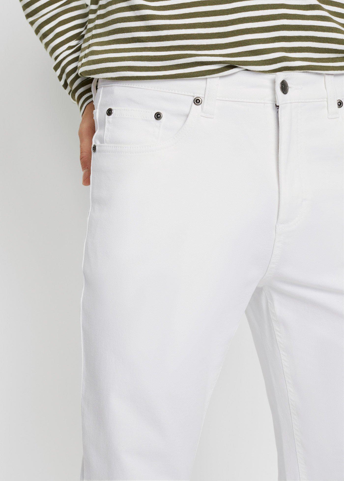 Dżinsy ze stretchem classic fit, zwężana nogawka - Bonprix