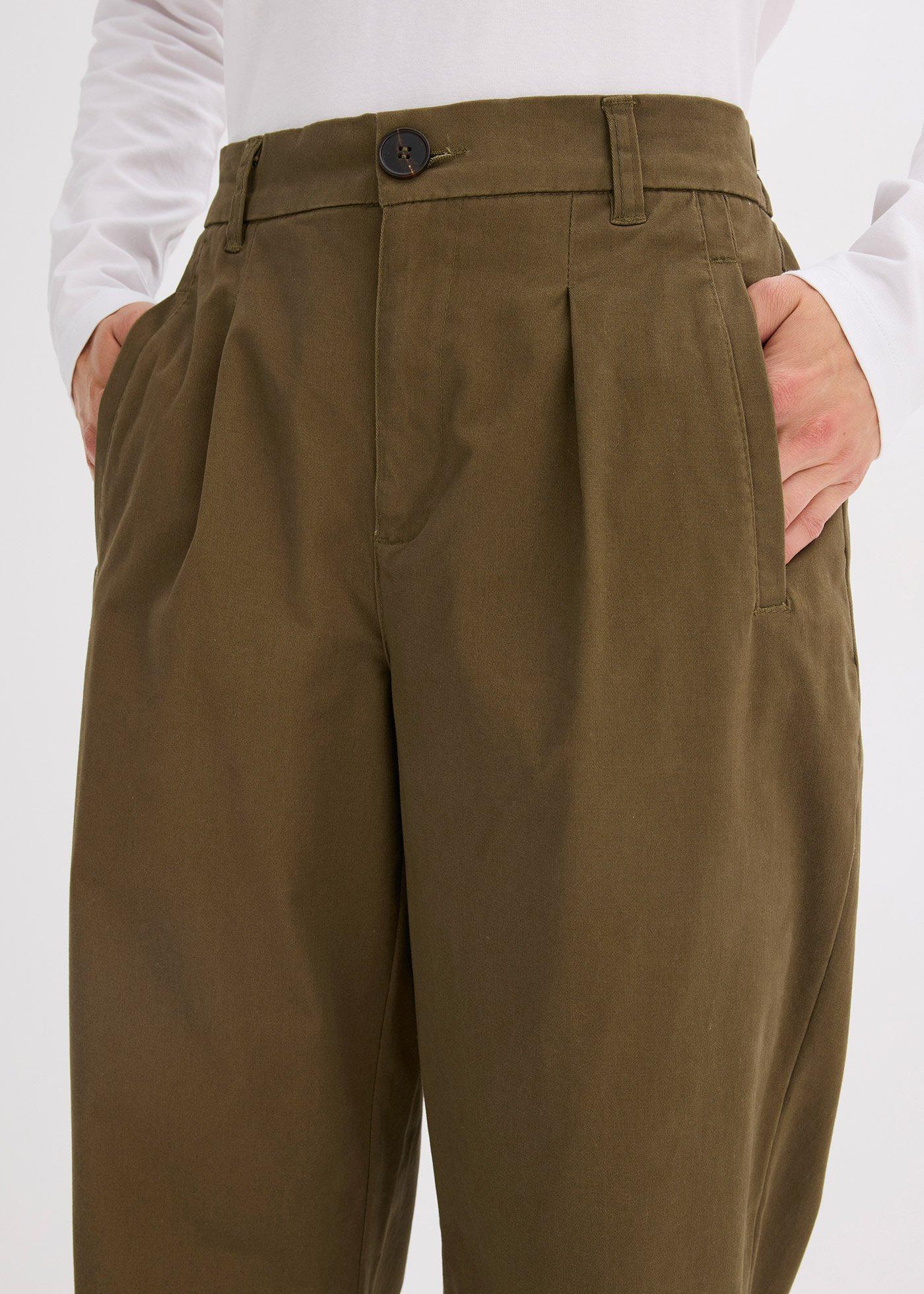 Spodnie barrel fit - Bonprix