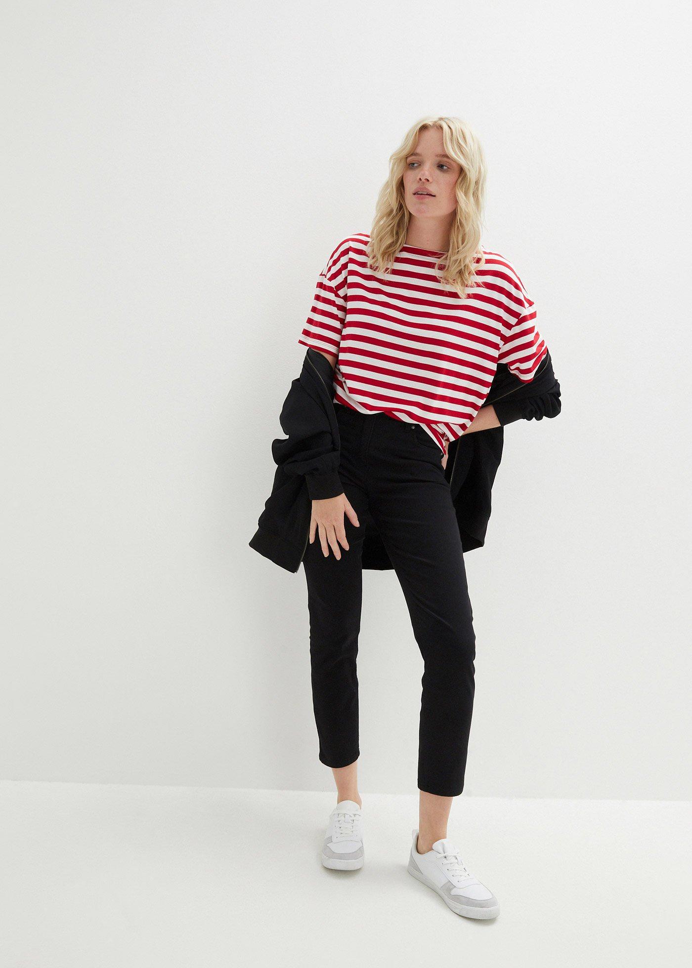 Spodnie 7/8, high waist - Bonprix