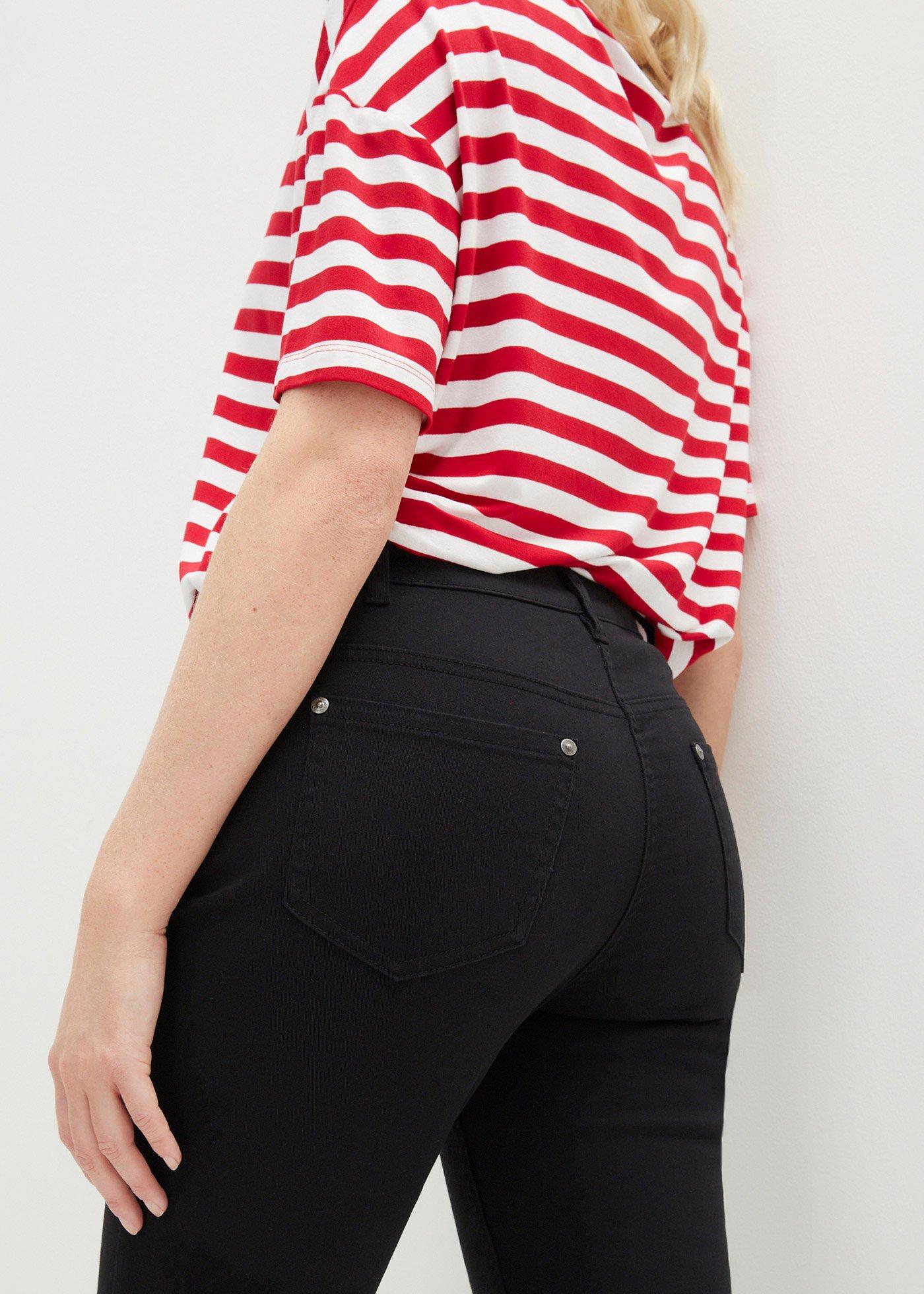 Spodnie 7/8, high waist - Bonprix