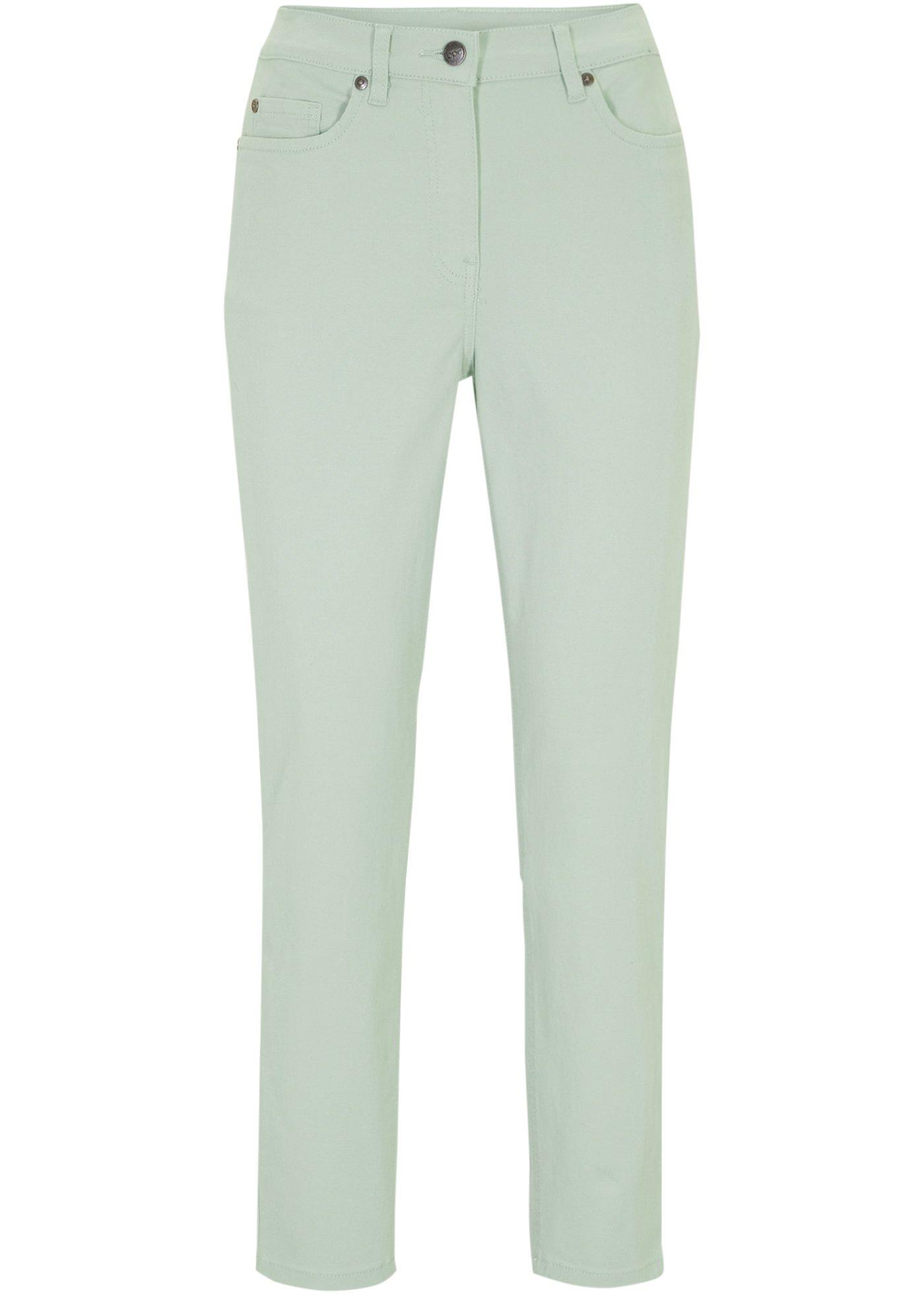 Pantaloni 7/8 stretch din amestec cu bumbac