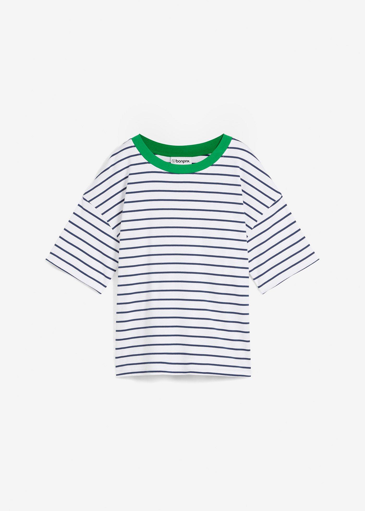 Tricou oversize din bumbac gros organic