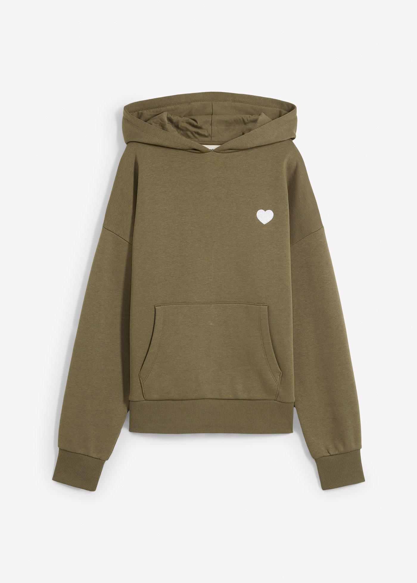 Sweat à capuche doux en coton mélangé