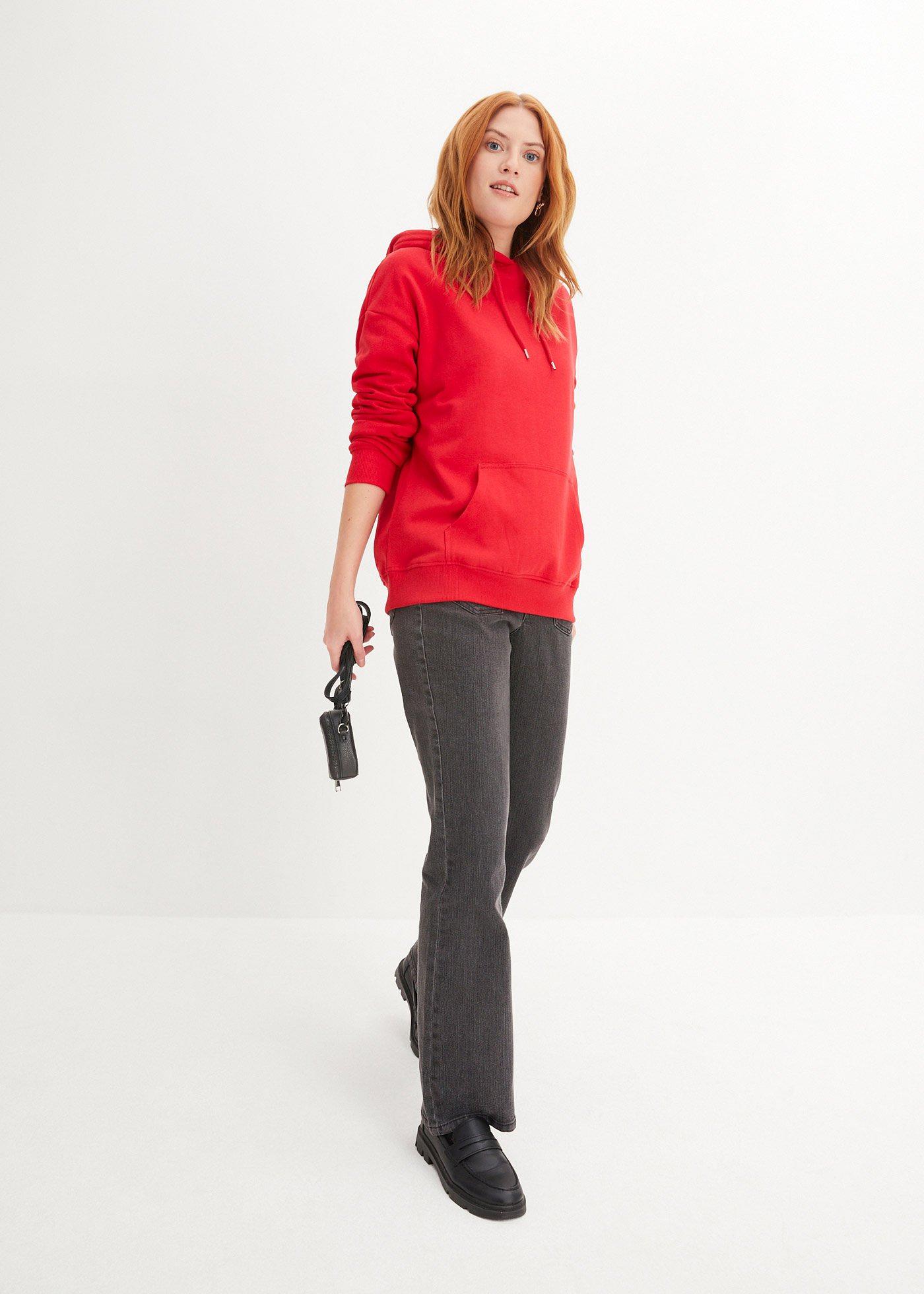 Bluza z kapturem oversize - Bonprix