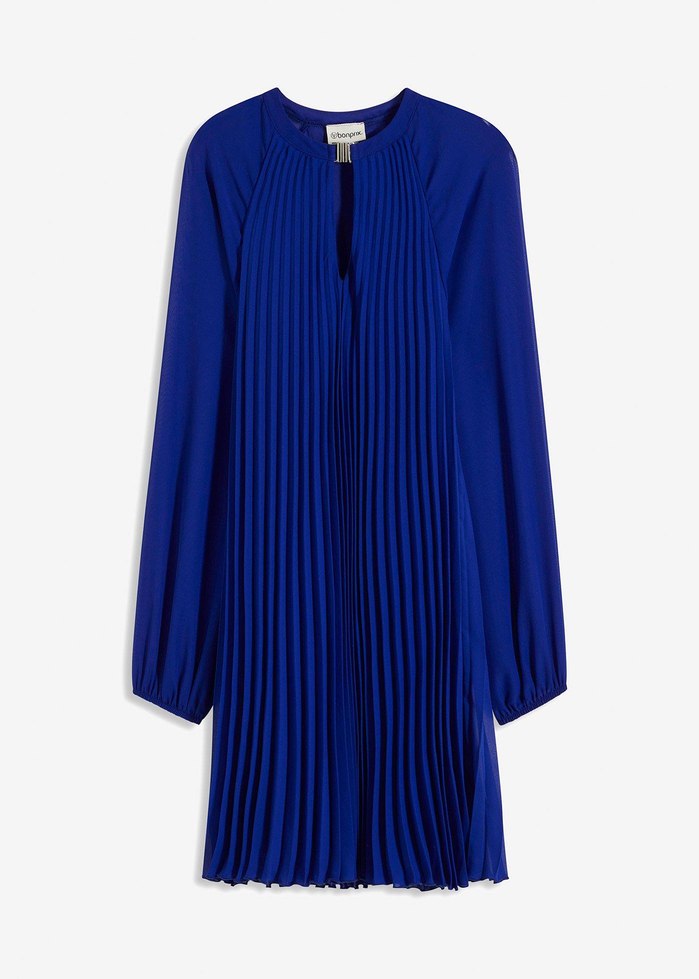 Rochie mini din șifon fin, plisat