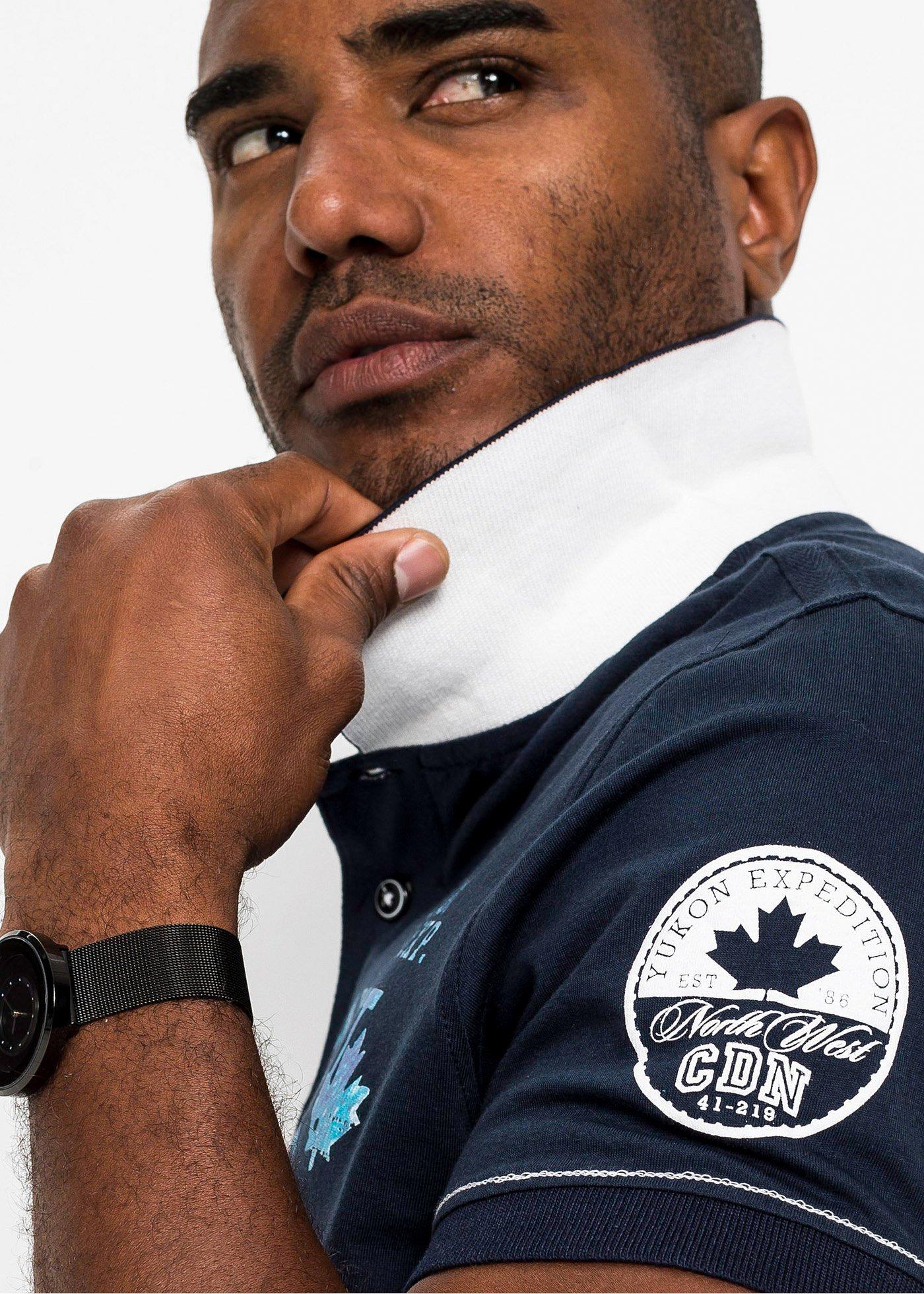 Koszulka polo z dżerseju z krótkim rękawem - Bonprix