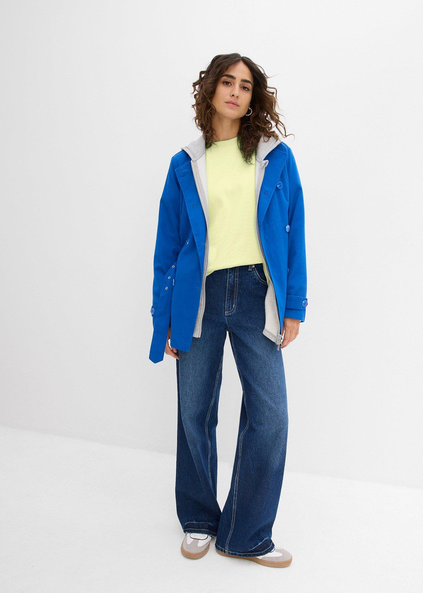 T-shirt oversize z ciężkiej bawełny organicznej - Bonprix
