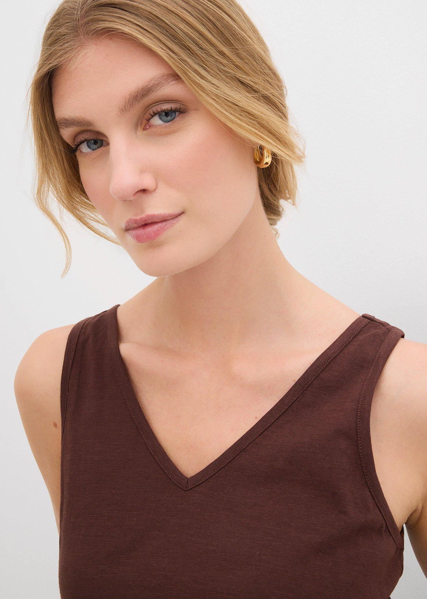 Tank top z czystej bawełny organicznej (2 szt.) - Bonprix