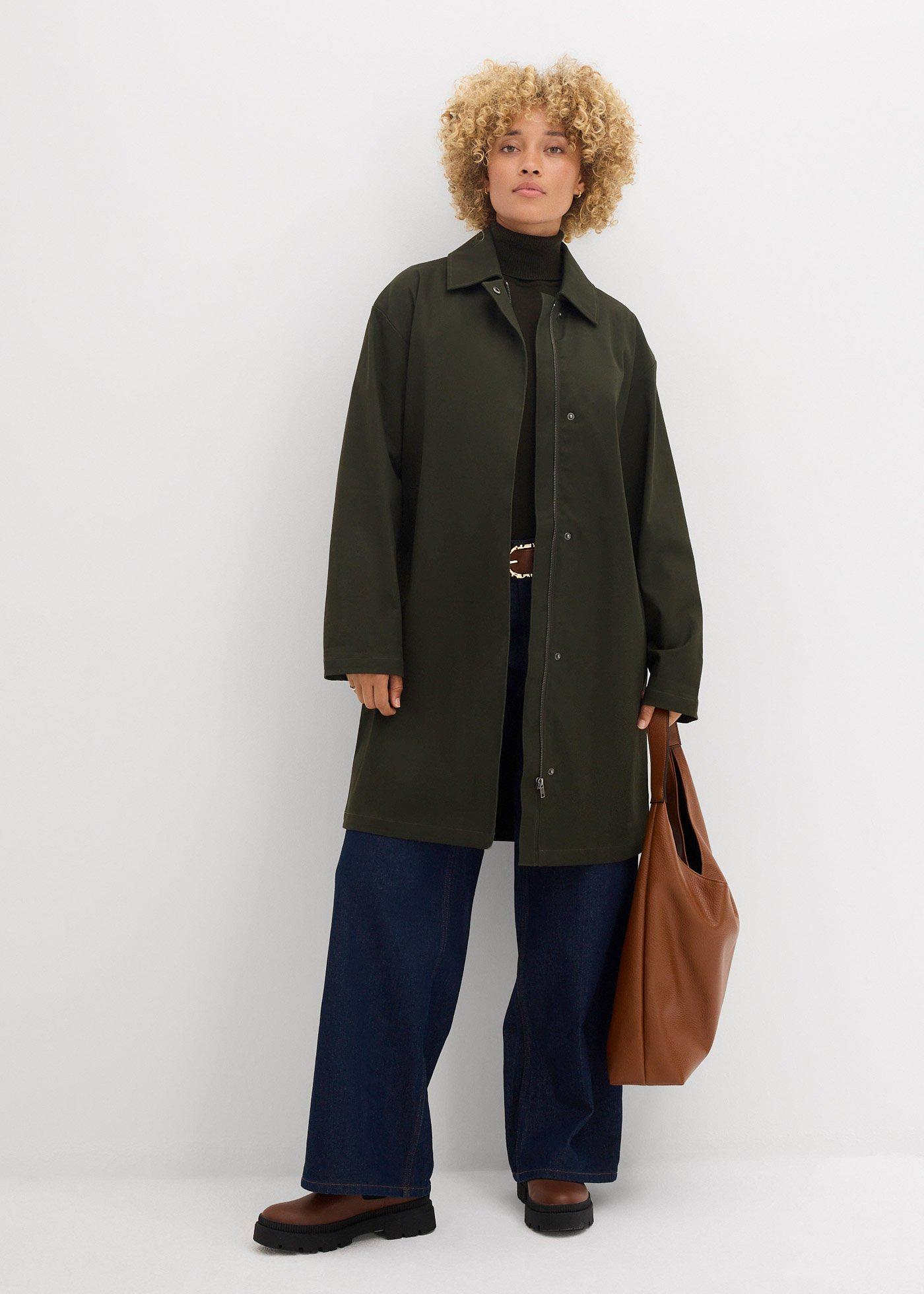Hydrofobowy trencz, oversize - Bonprix