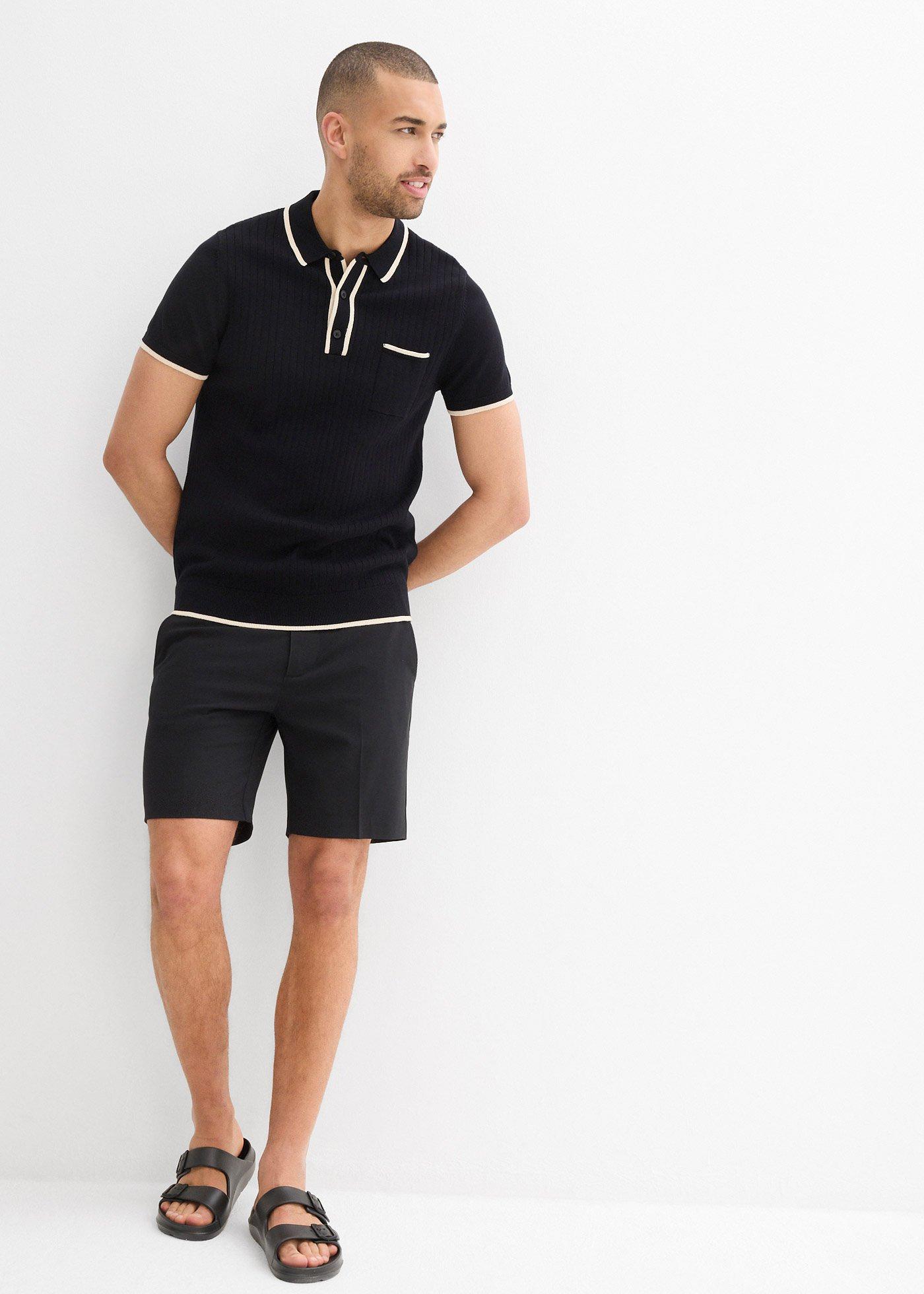 Koszulka polo z dzianiny, regular fit - Bonprix