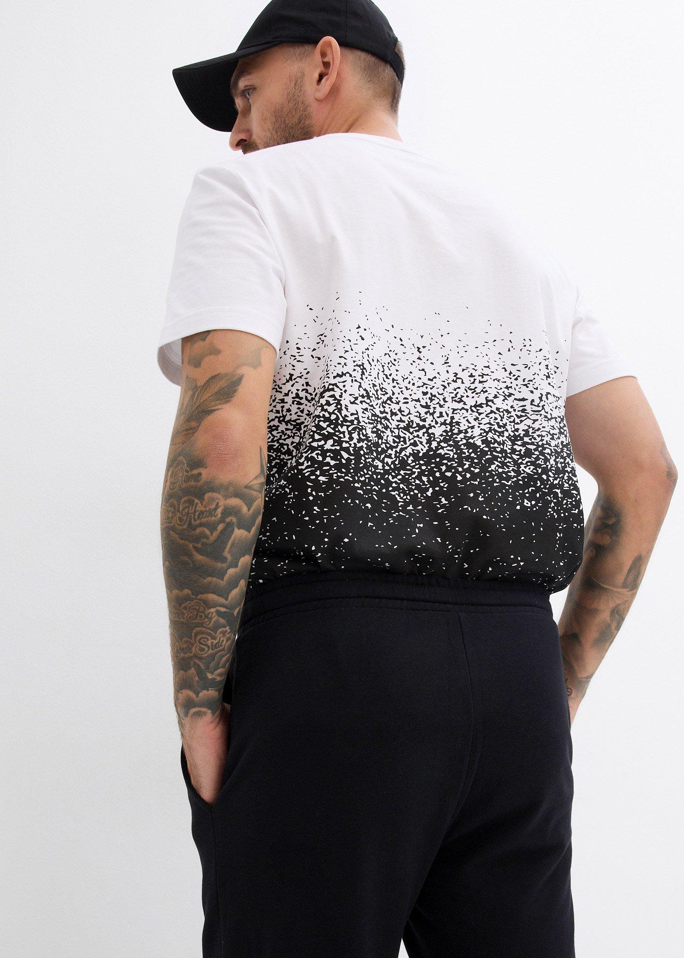 Spodnie sportowe z miękką warstwą spodnią i równym dołem - Bonprix