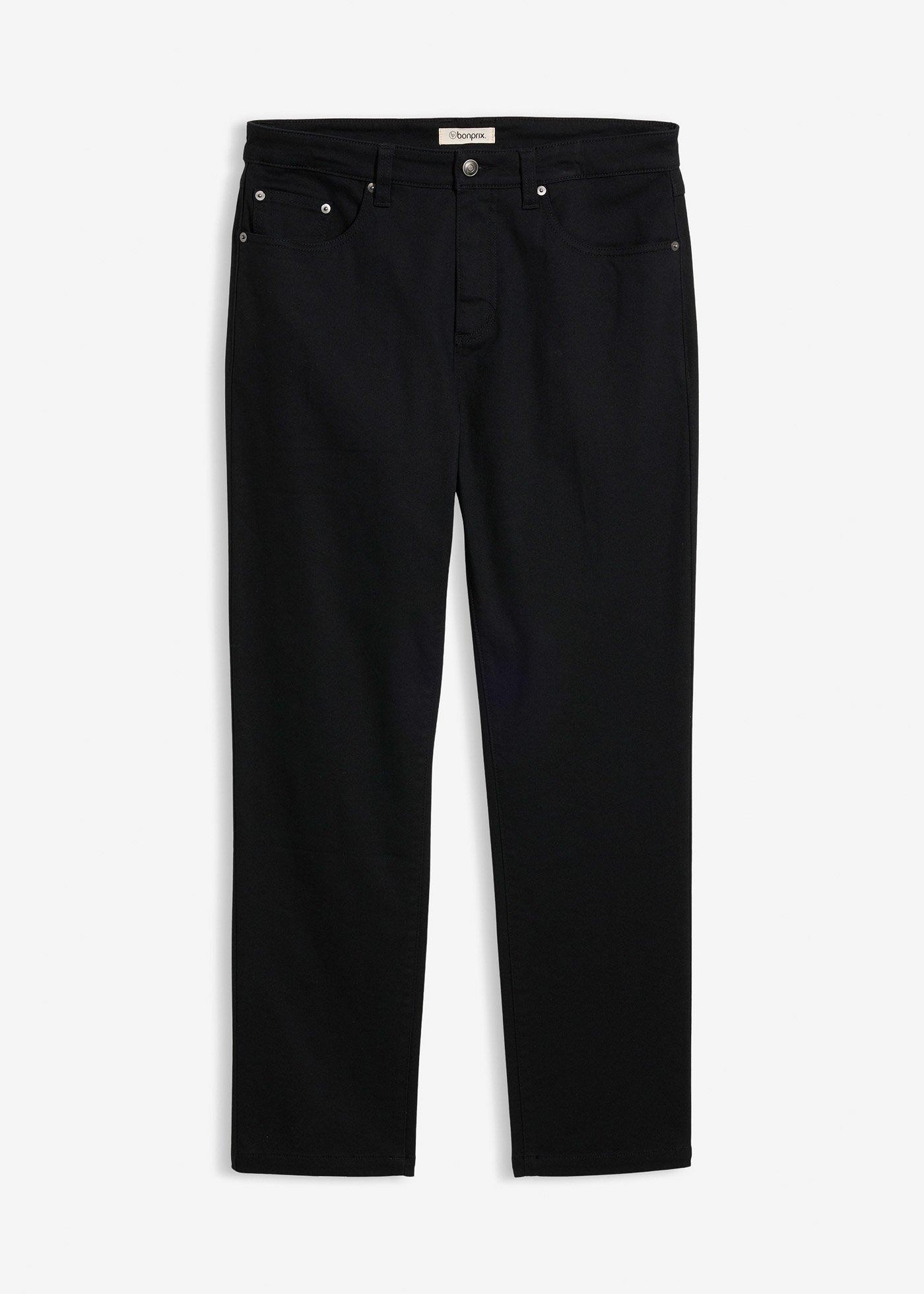 Pantalon droit et extensible, coupe classique