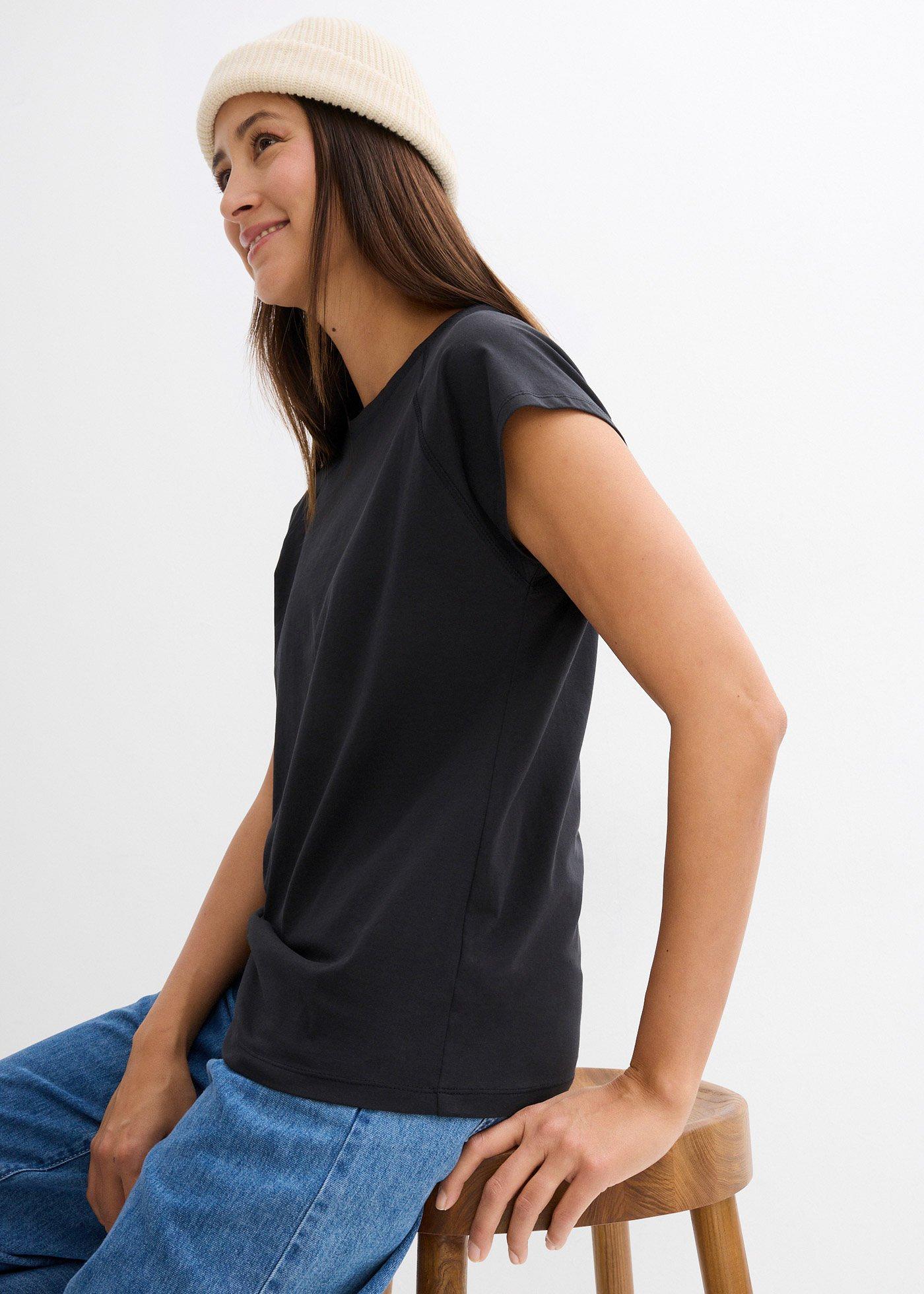 T-shirt z czystej  bawełny organicznej - Bonprix