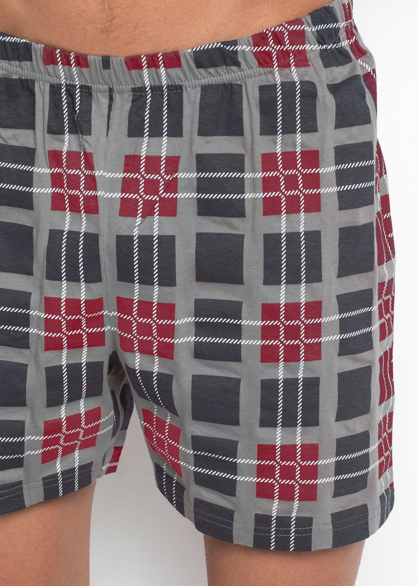 Piżama z krótkimi spodenkami - Bonprix