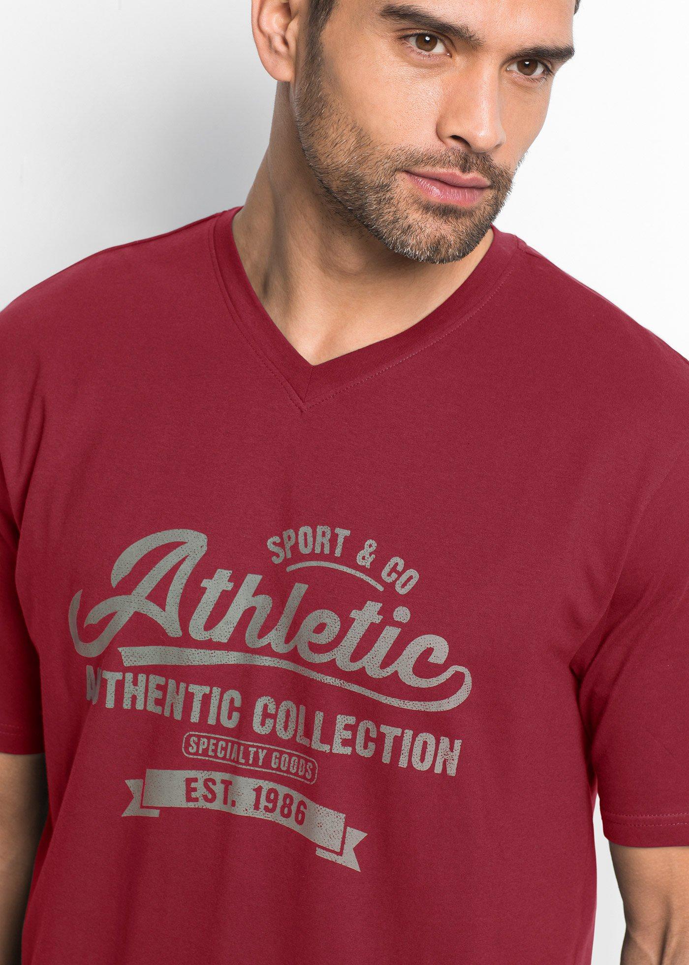 Piżama z krótkimi spodenkami - Bonprix