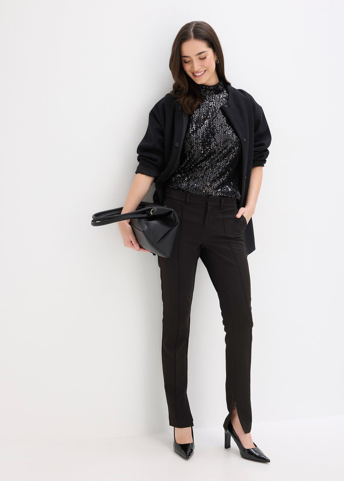 Top z cekinami - Bonprix