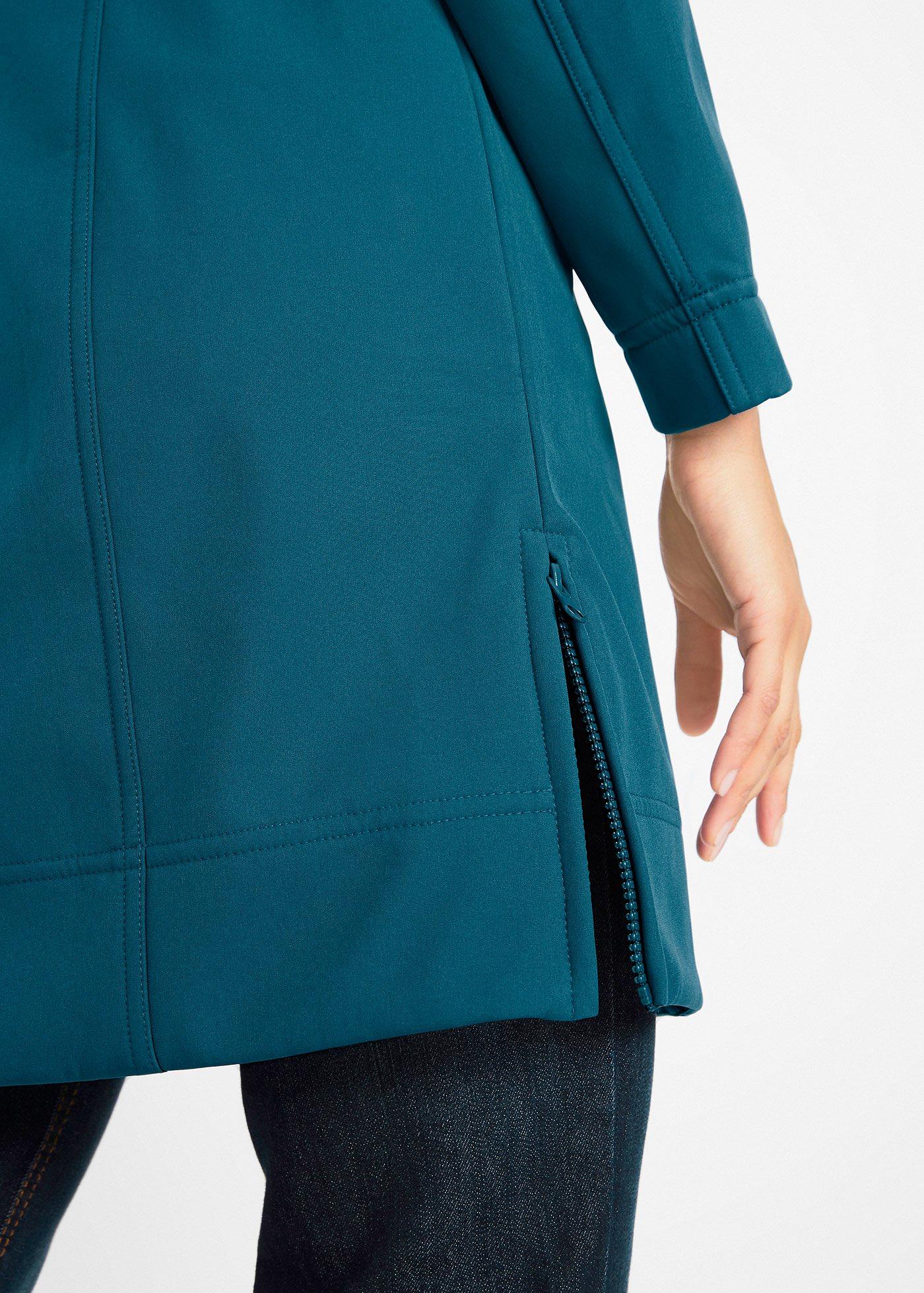 Płaszcz softshell, z materiału odpychającego wodę - Bonprix