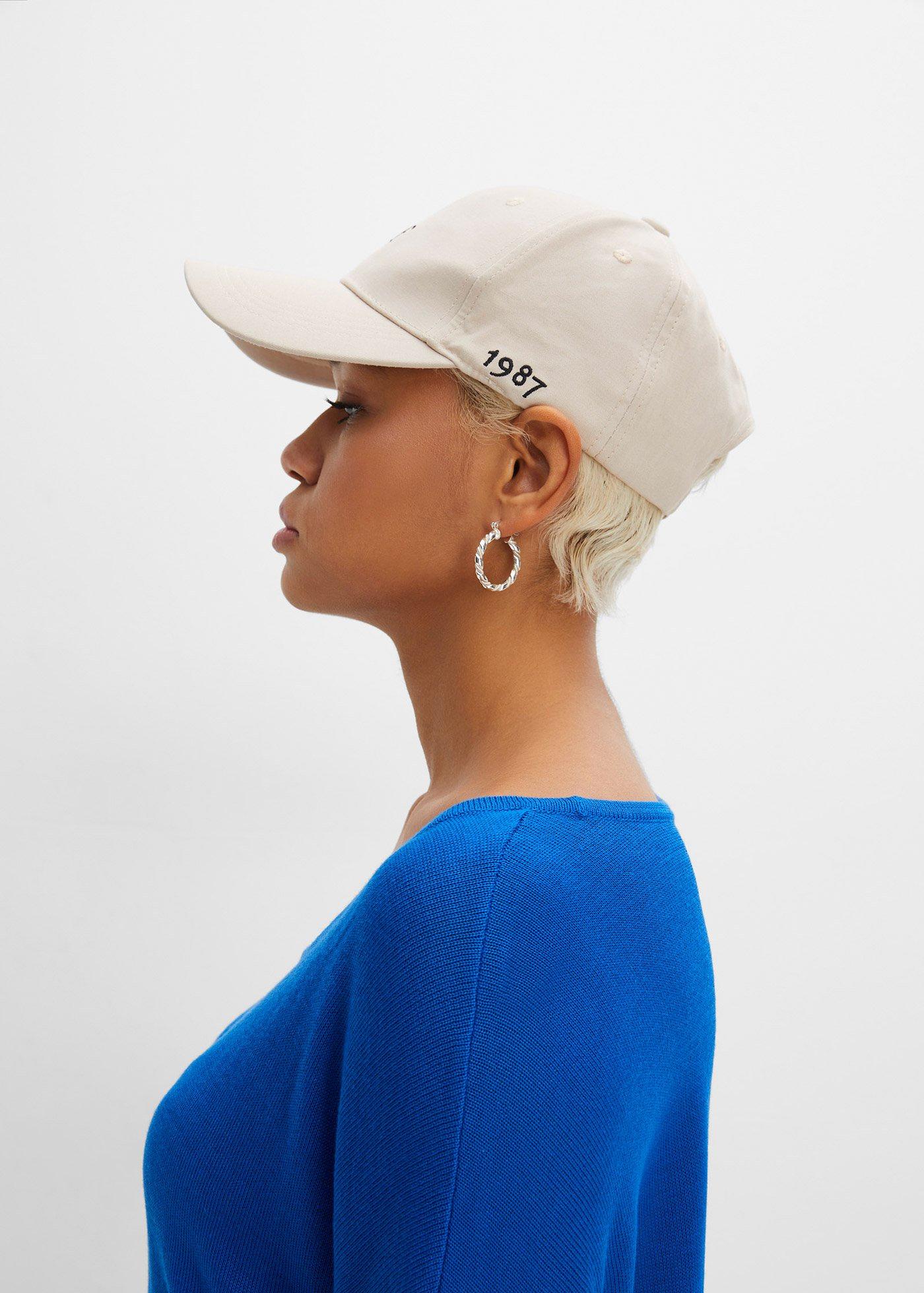 Sweter z cienkiej dzianiny z rękawami 3/4 - Bonprix