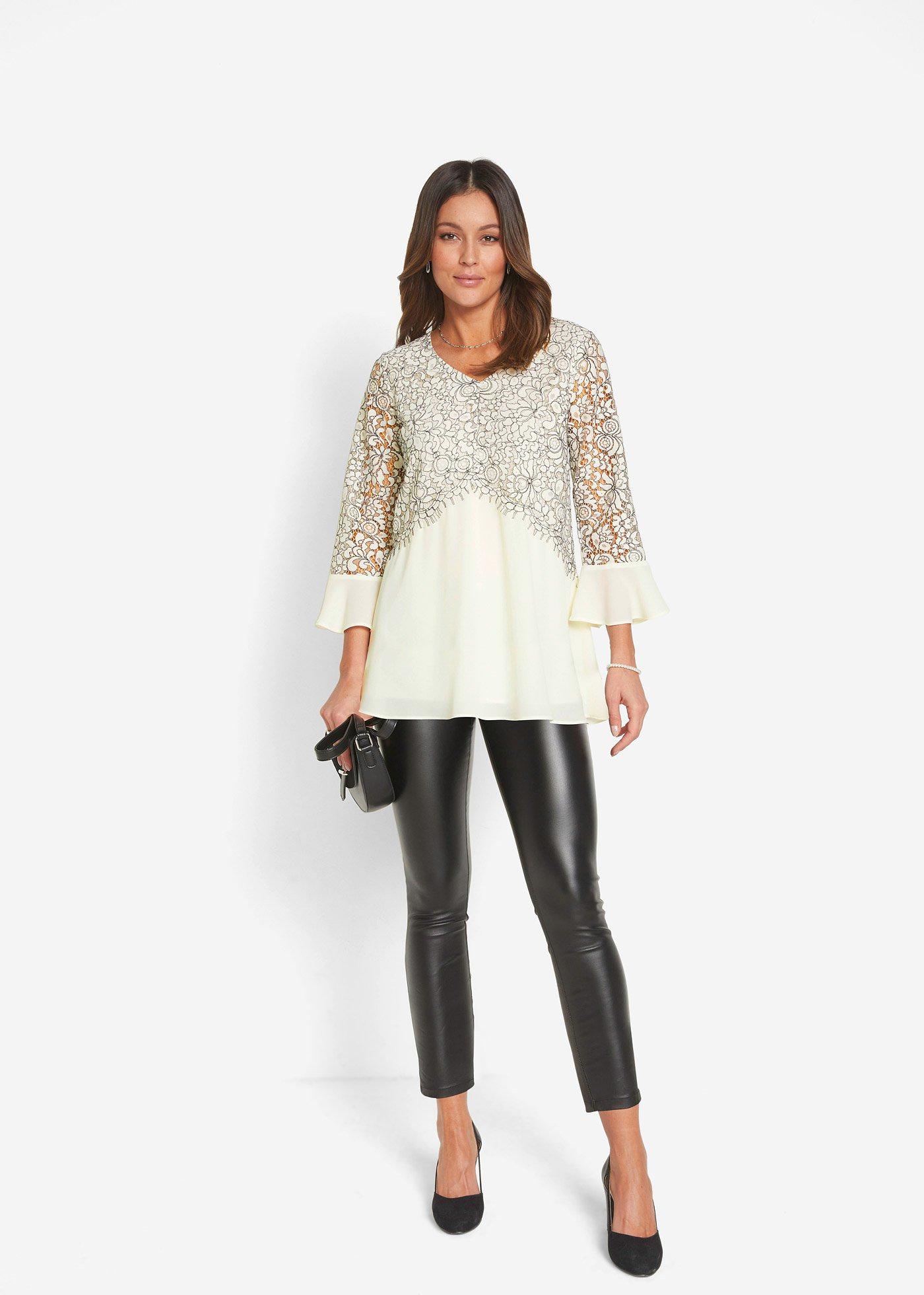 Tunika z koronką - Bonprix