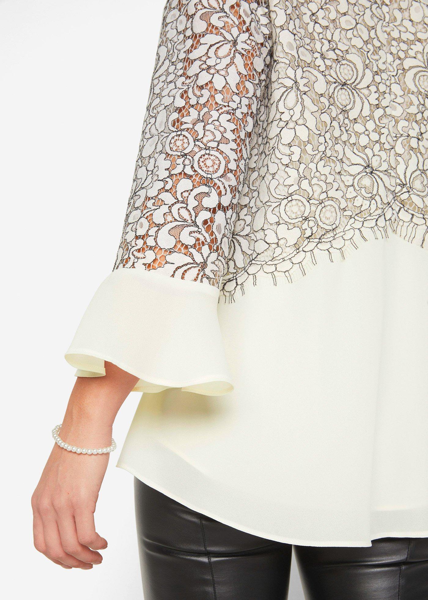 Tunika z koronką - Bonprix