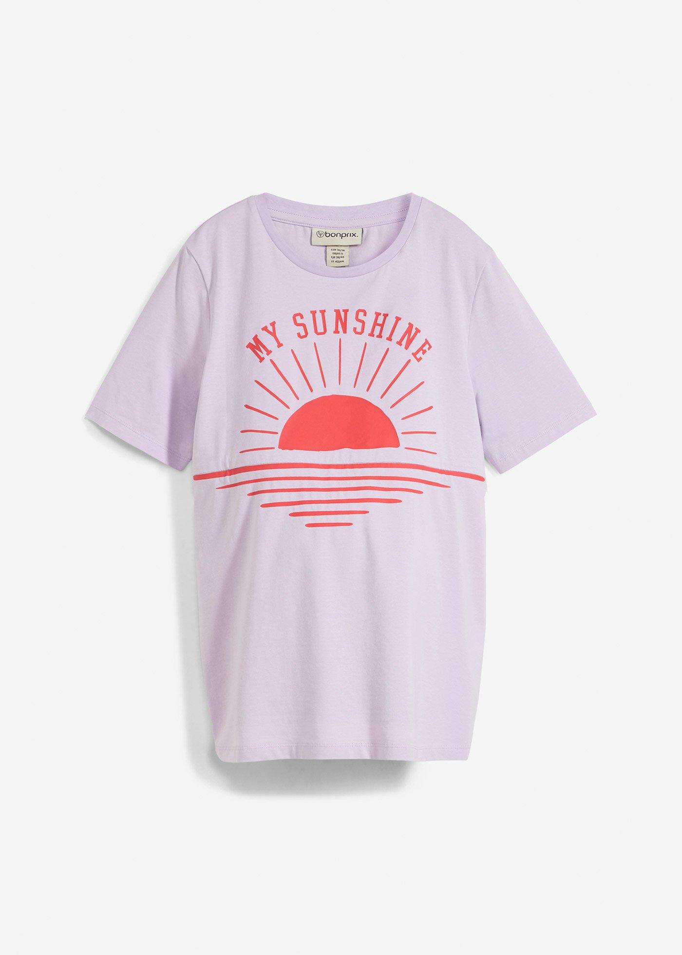 T-shirt de grossesse et d’allaitement en coton