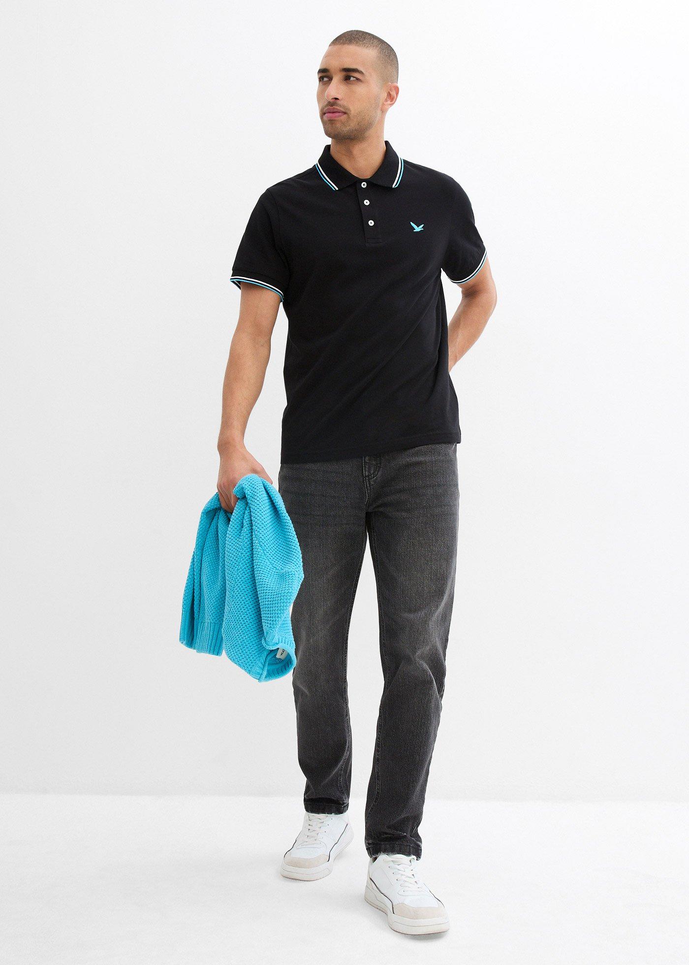 Koszulka polo z czystej bawełny organicznej piqué - Bonprix