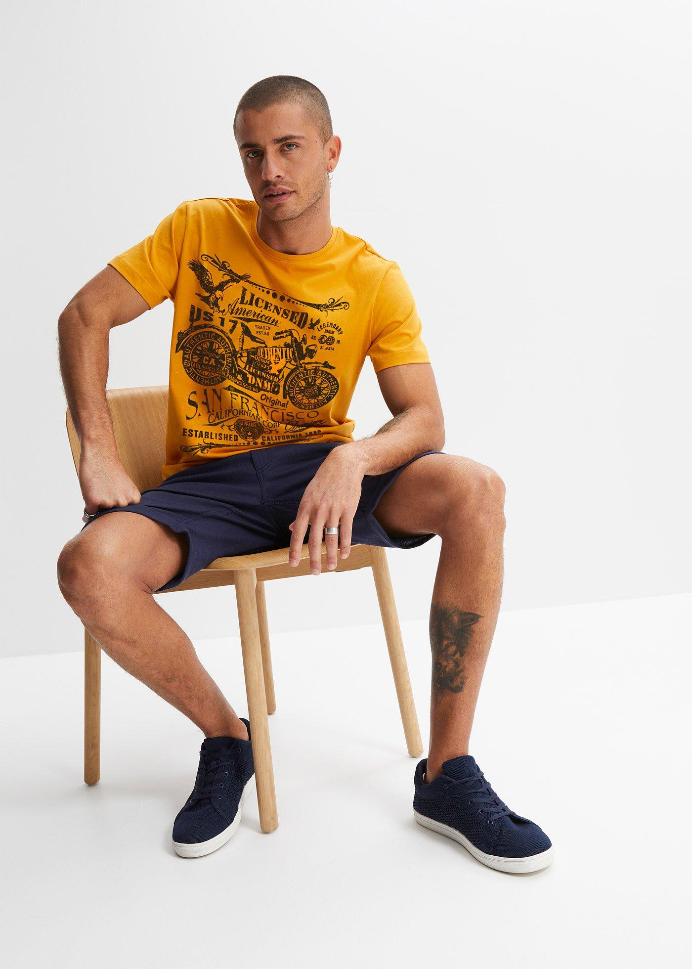 T-shirt z czystej bawełny - Bonprix