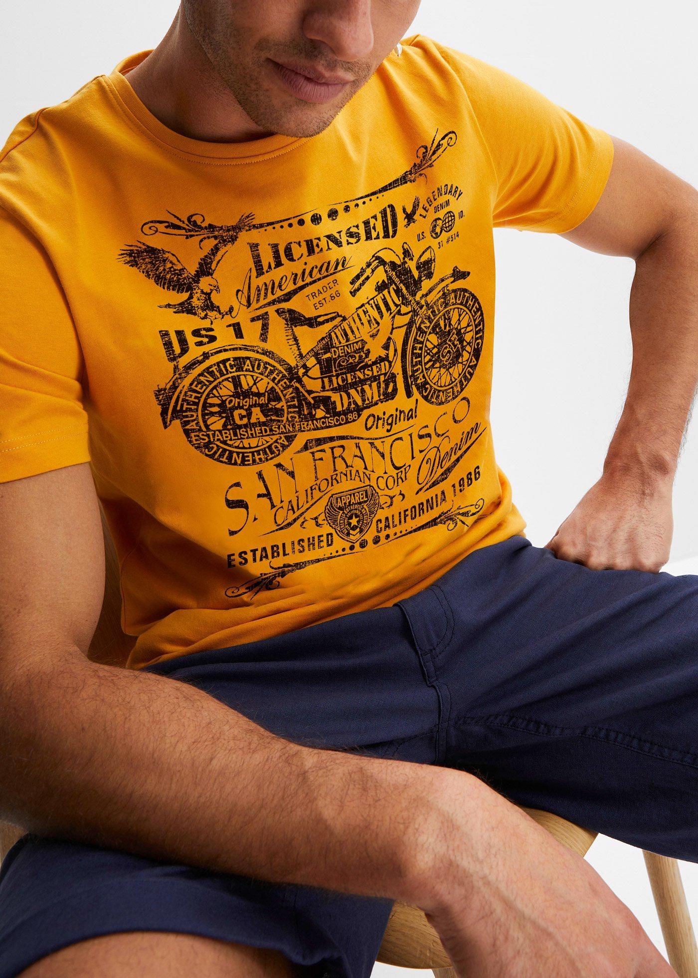 T-shirt z czystej bawełny - Bonprix