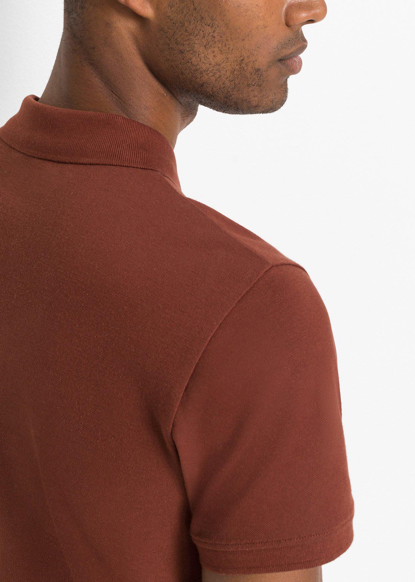 Koszulka polo z czystej bawełny organicznej piqué - Bonprix