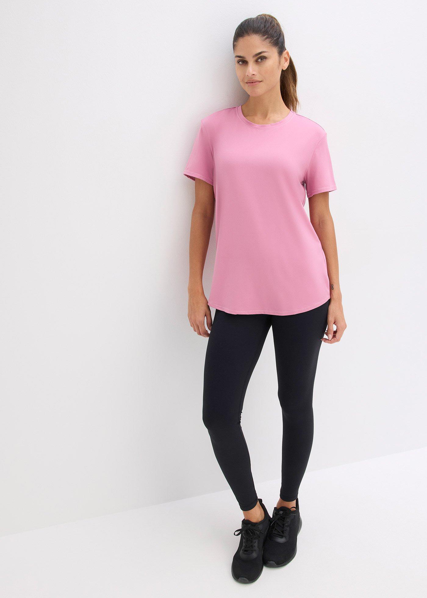Sportowy T-shirt oversize o fakturze strukturalnej - Bonprix