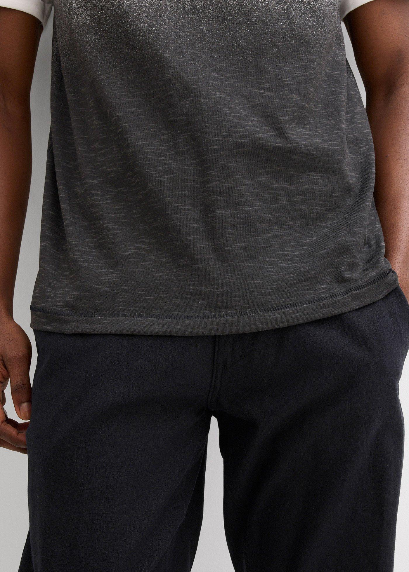 T-shirt z czystej bawełny, slim fit - Bonprix