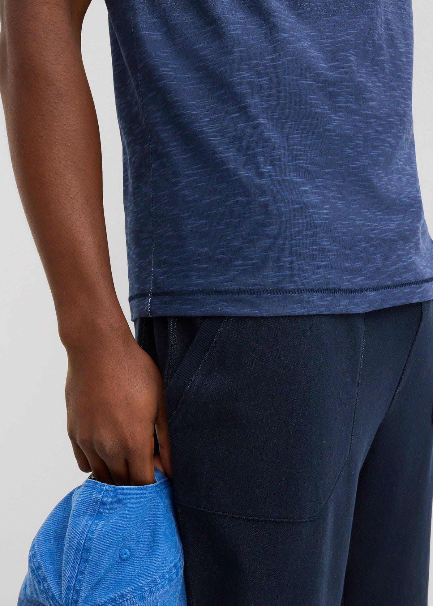 T-shirt z czystej bawełny, slim fit - Bonprix