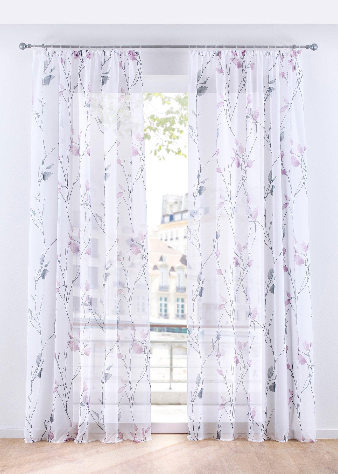 Voilage en tissu léger (1 pce), aussi en extra-long