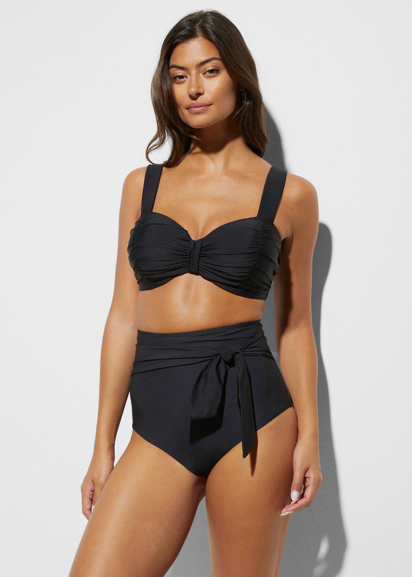Dół od bikini z lekkim efektem modelującym - Bonprix