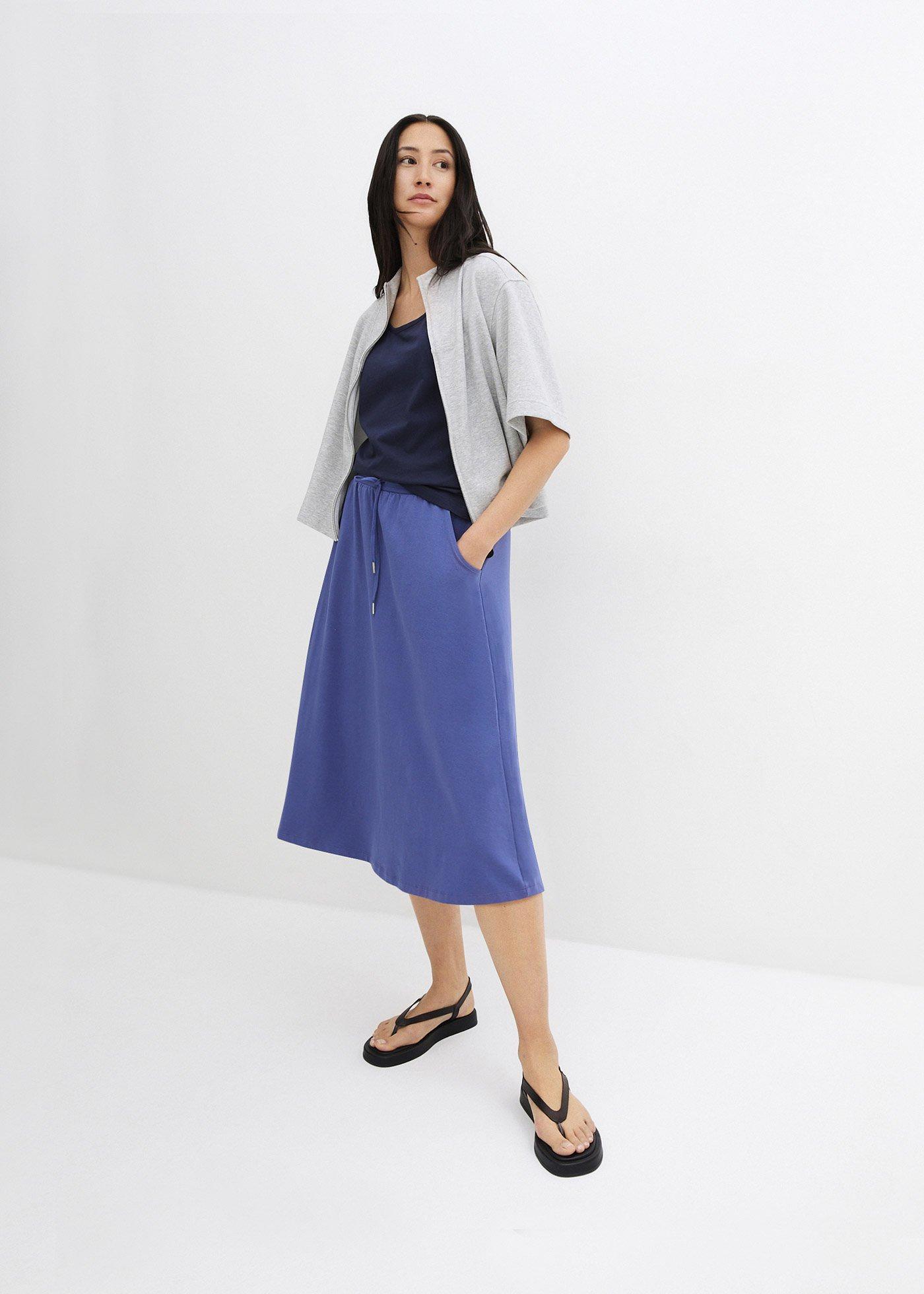 Długi top z czystej bawełny (5 sztuk) - Bonprix