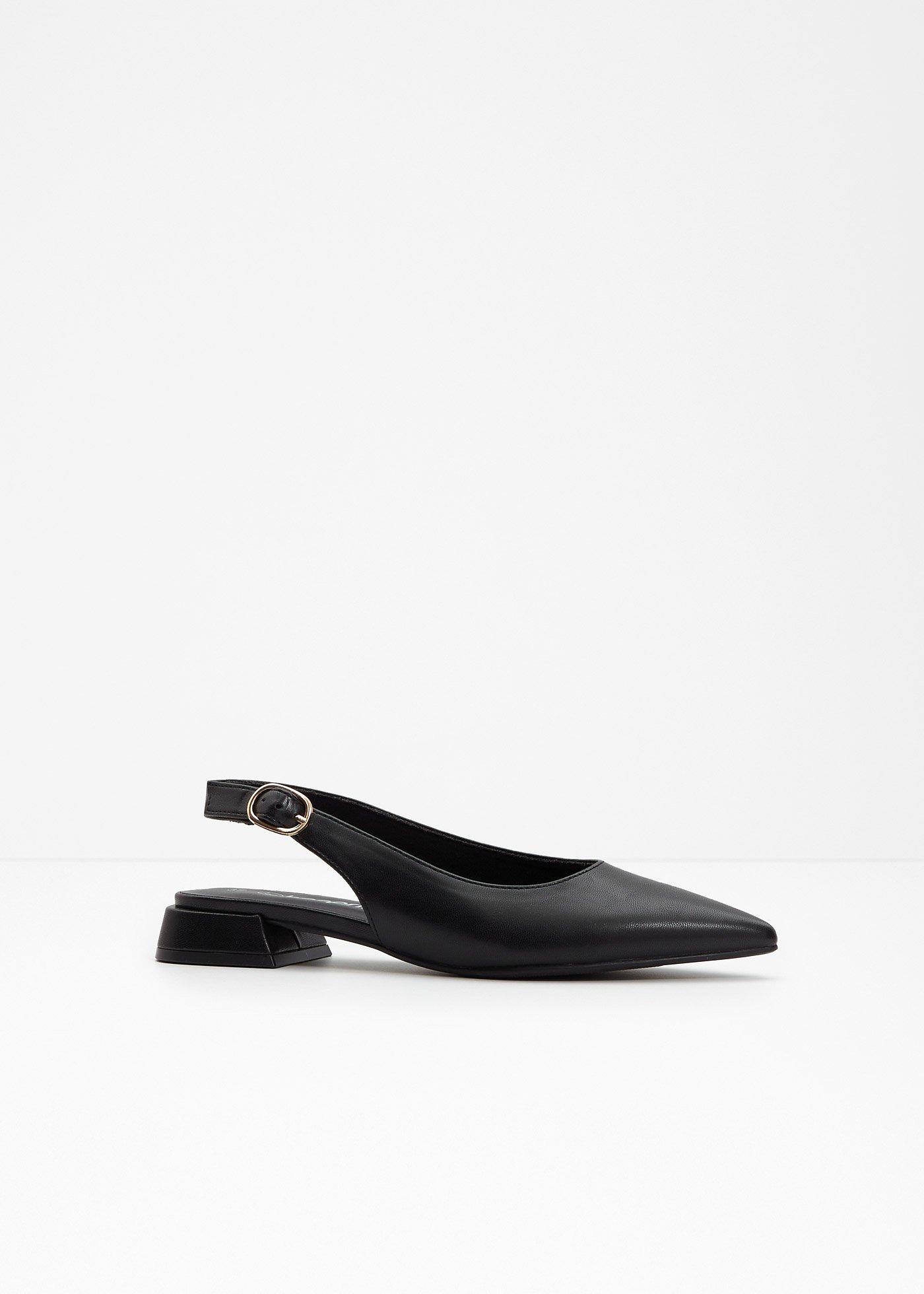 Ballerines slingback avec boucle