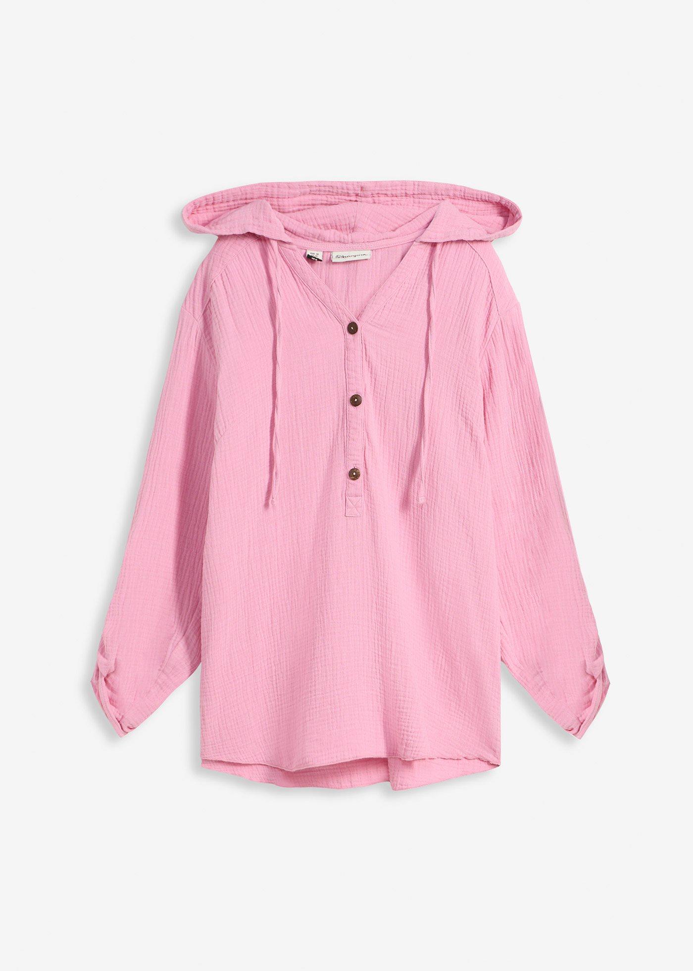 Blouse légère en gaze de coton