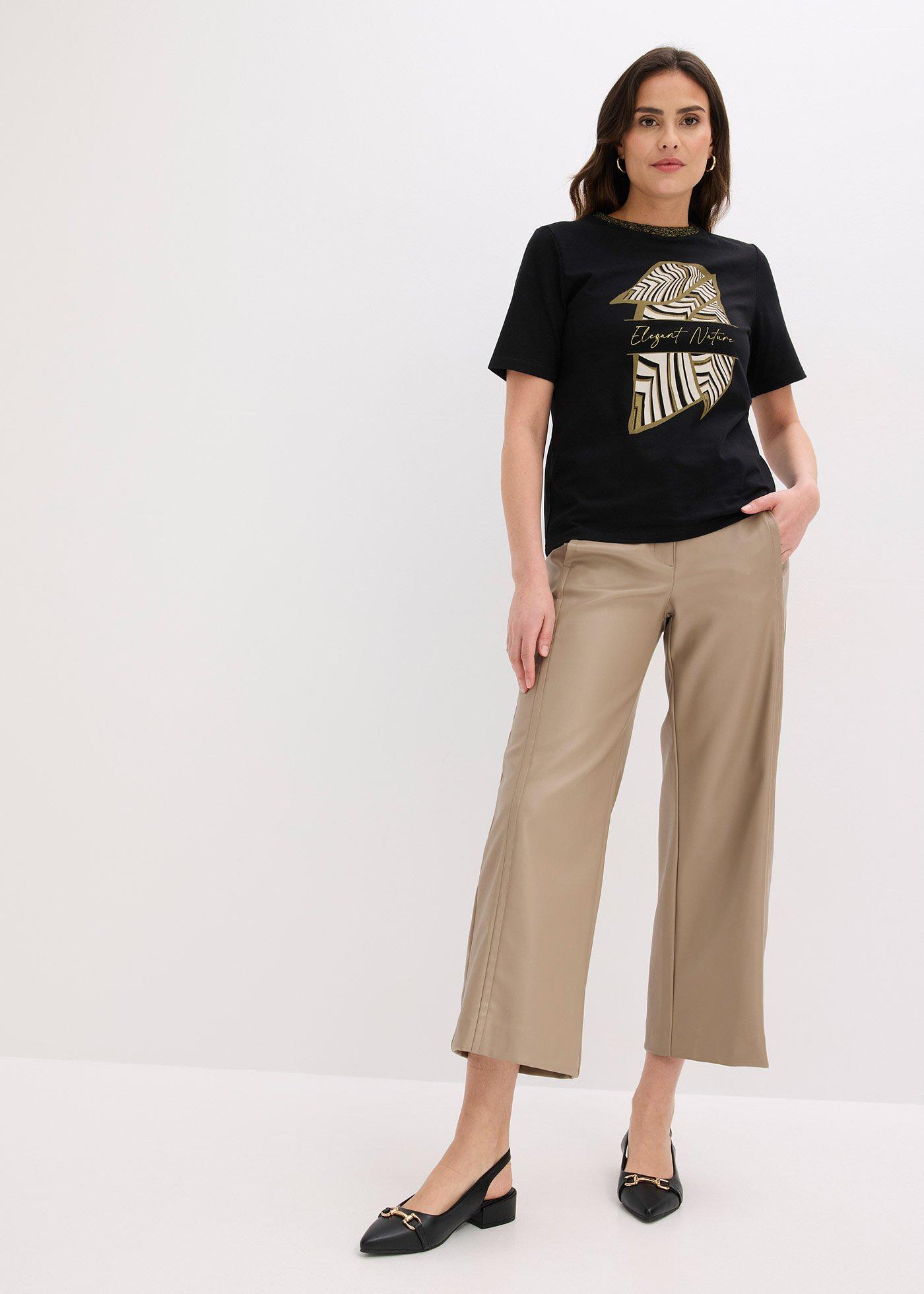 T-shirt z bawełny organcznej - Bonprix