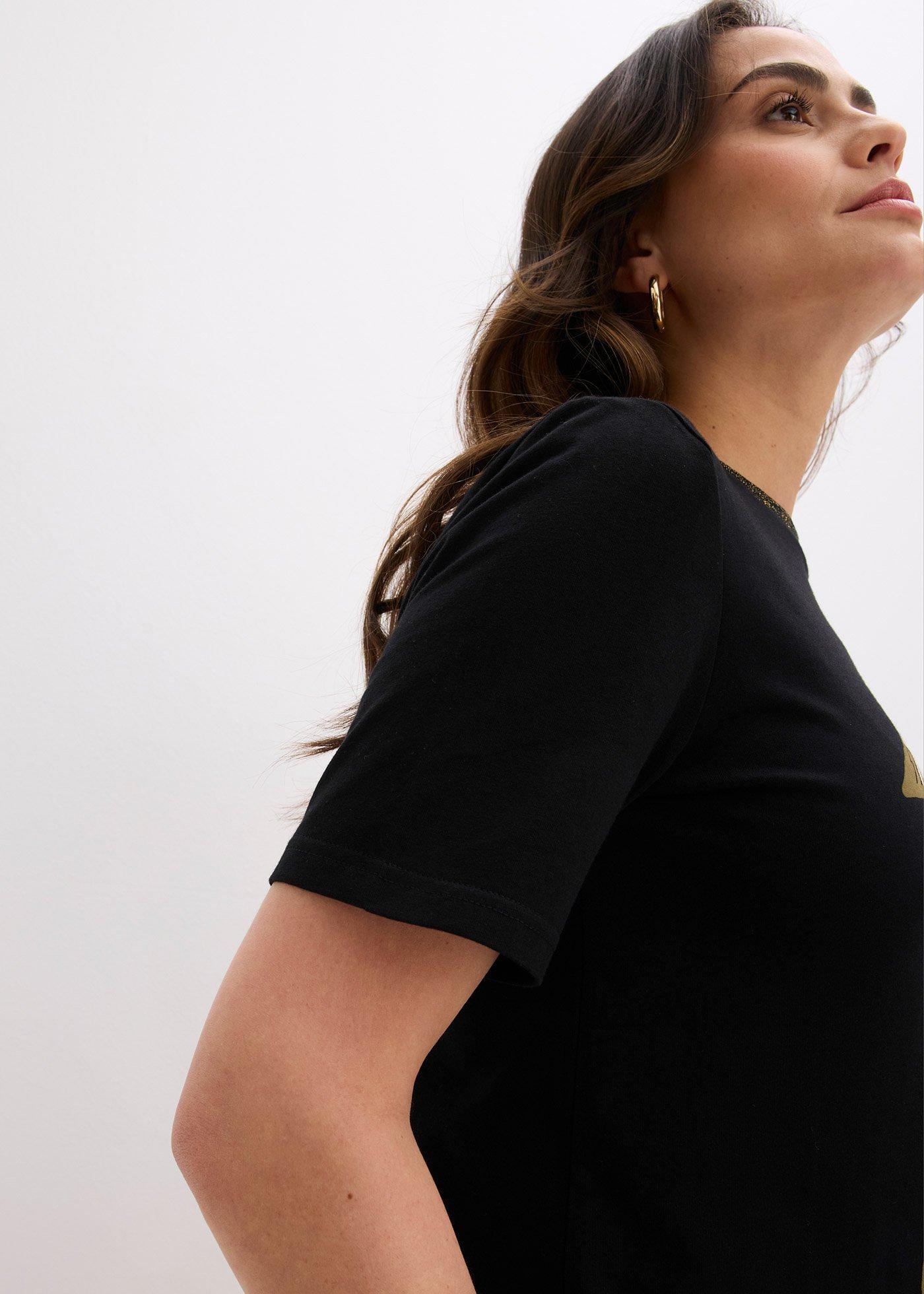 T-shirt z bawełny organcznej - Bonprix