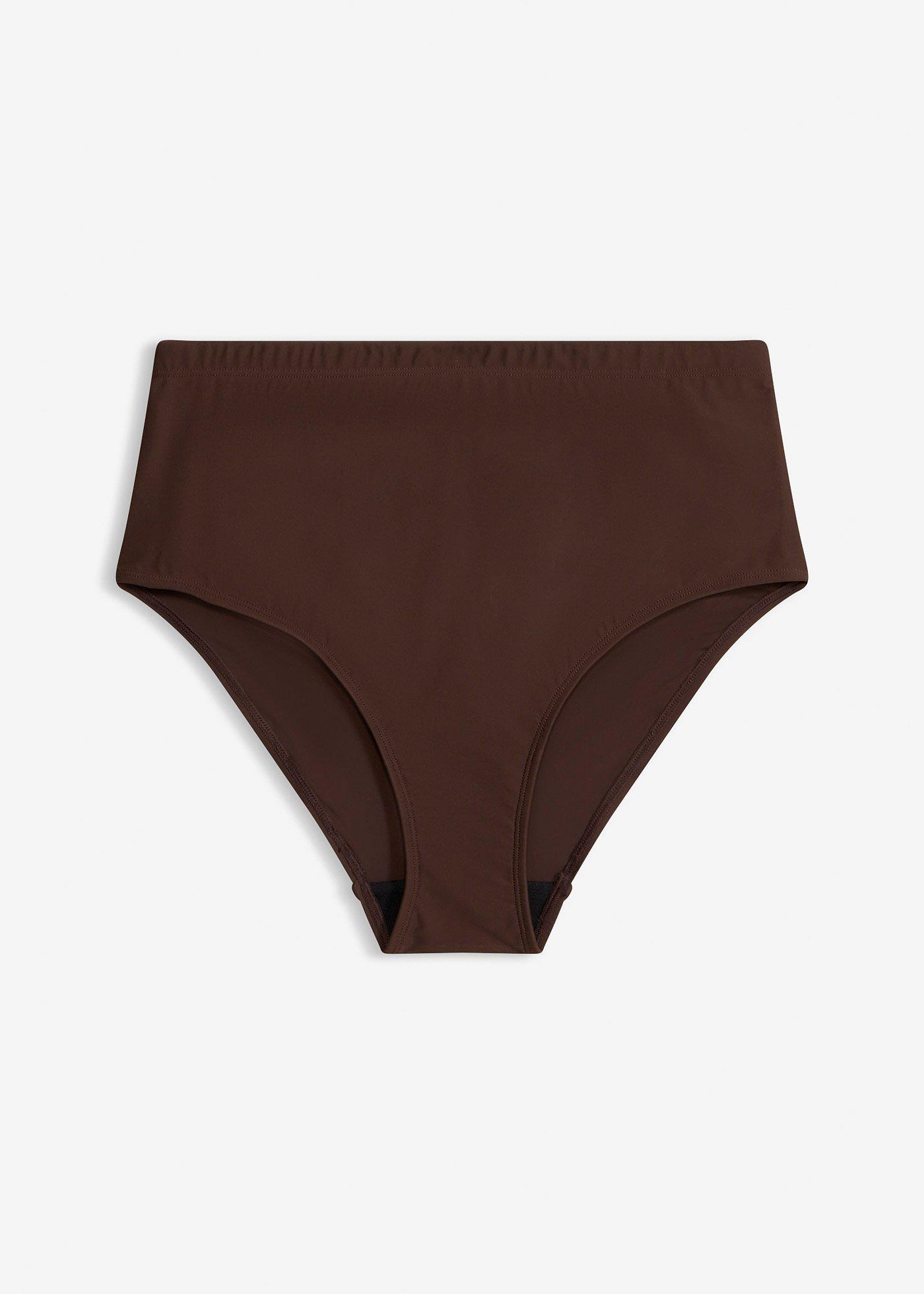 Bas de bikini sculptant taille haute, maintien léger