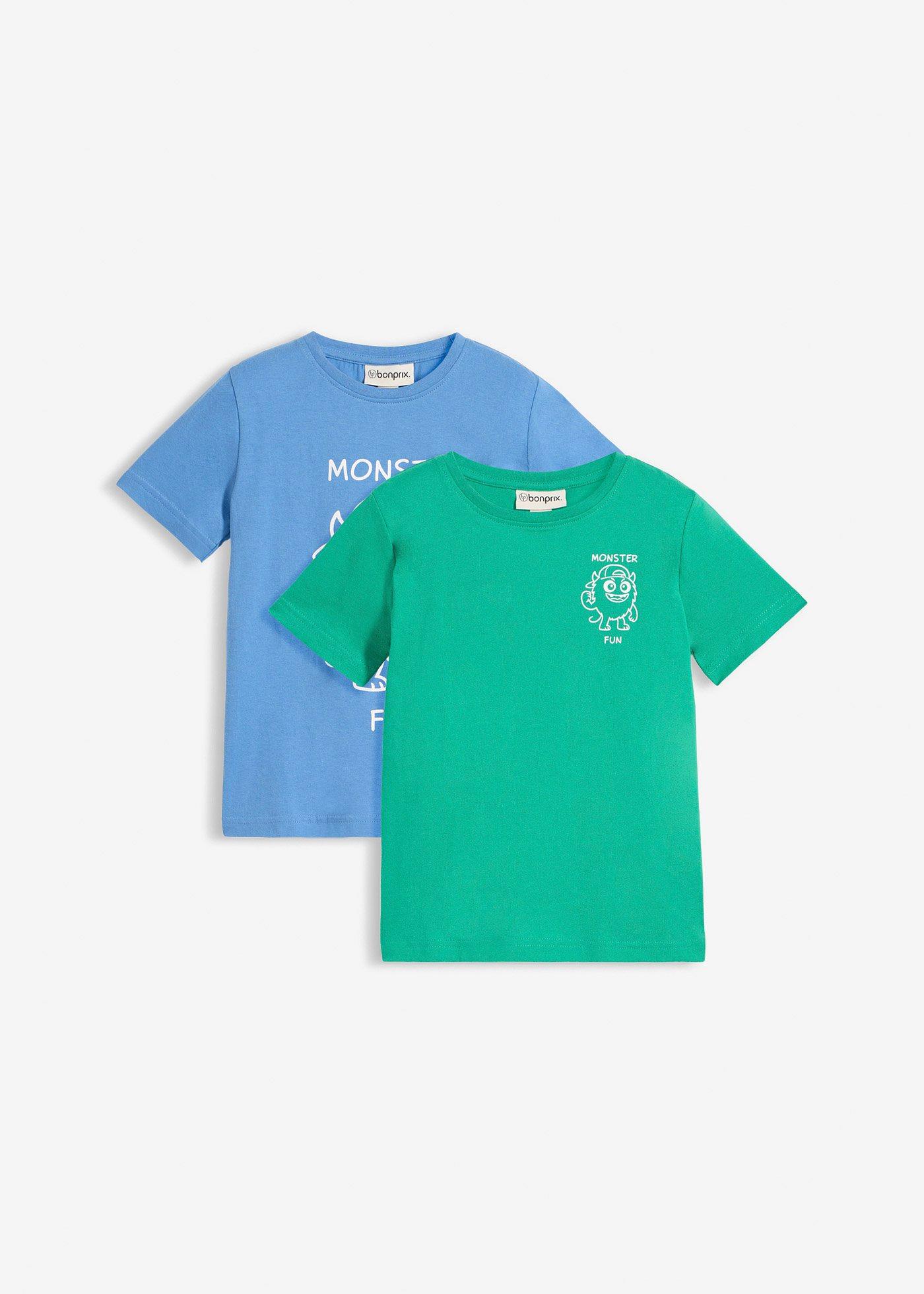 T-shirt z czystej bawełny organicznej (2 szt.) - Bonprix